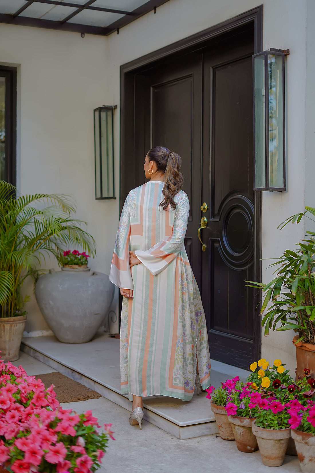 Erum Khan | Nue 25 | Whisper Blush by Erum Khan - Designer Dress - Type: Ladies Clothes - Available at Libayah - 100% Original