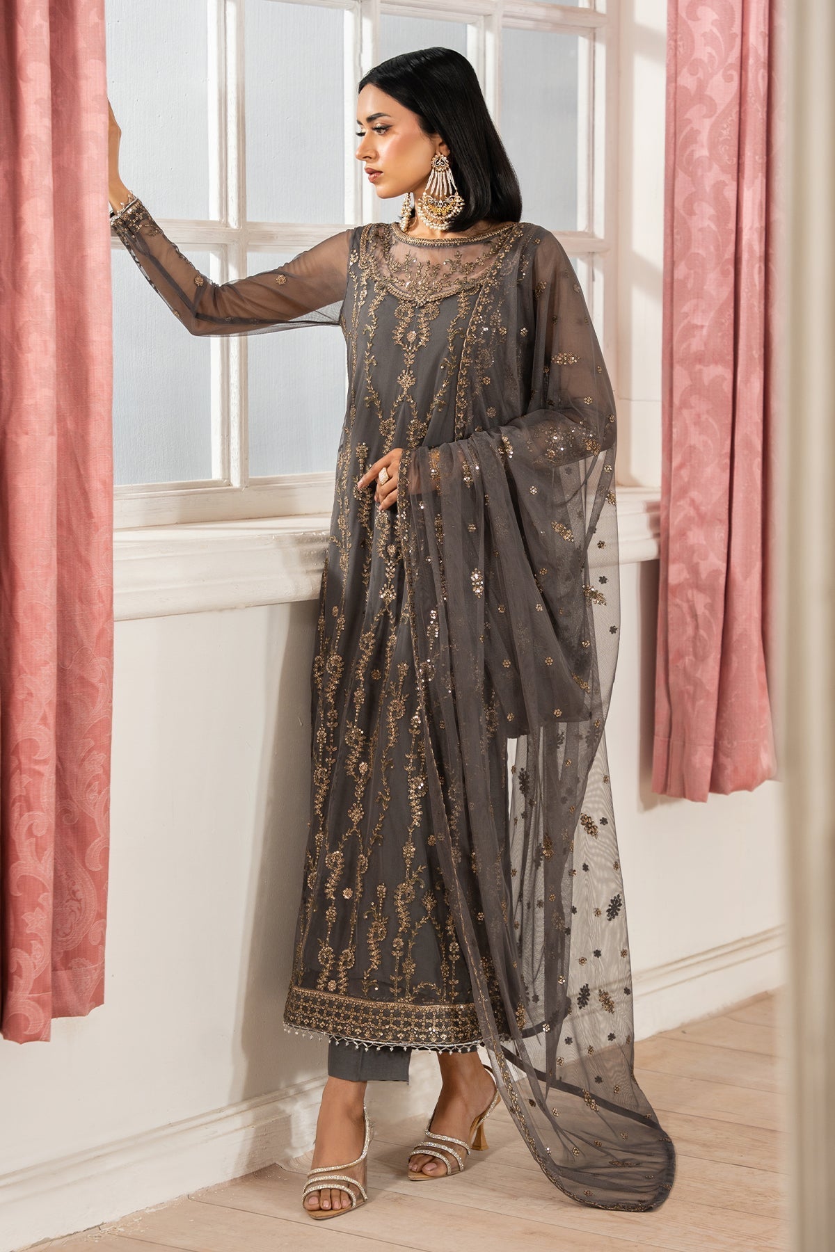 Zarif | Heer Formals | Z-04 SORAYA by Zarif - Designer Dress - Type: Ladies Clothes - Available at Libayah - 100% Original