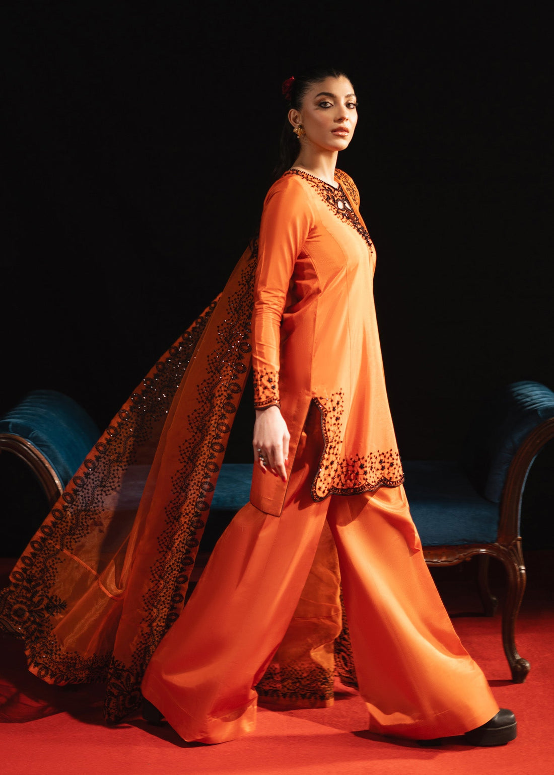 Maria Osama Khan | Jashan Pret | Aabroo-e-Jashan by Maria Osama Khan - Designer Dress - Type: Ladies Clothes - Available at Libayah - 100% Original