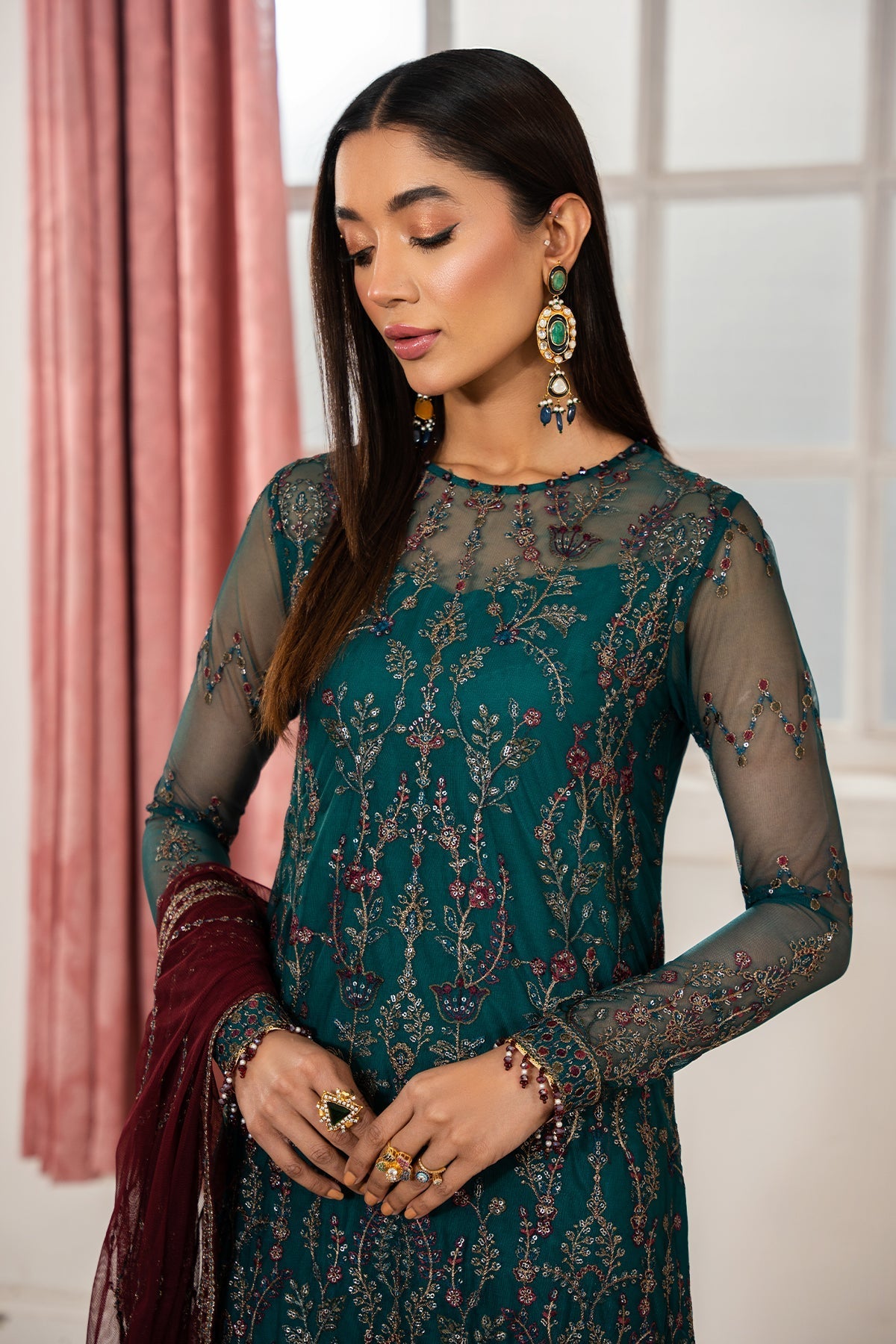 Zarif | Heer Formals | Z-06 NUHA by Zarif - Designer Dress - Type: Ladies Clothes - Available at Libayah - 100% Original