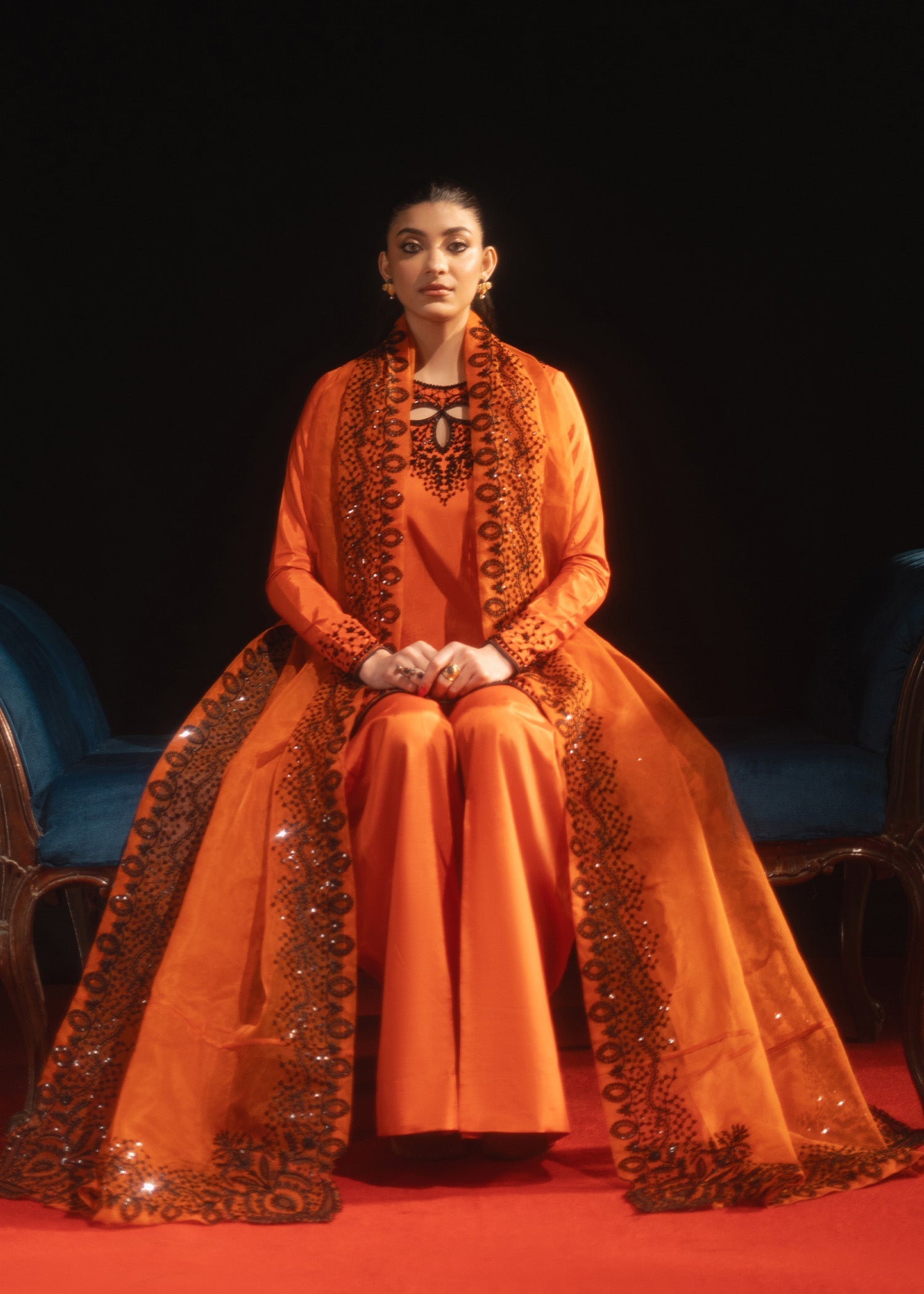 Maria Osama Khan | Jashan Pret | Aabroo-e-Jashan by Maria Osama Khan - Designer Dress - Type: Ladies Clothes - Available at Libayah - 100% Original