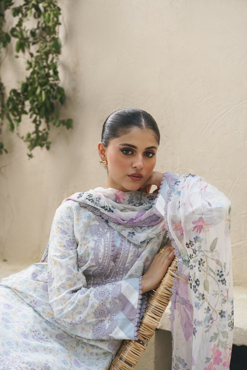 Aabyaan | Shezlin Chikankari 25 | LINA (AF-02) by Aabyaan - Designer Dress - Type: Ladies Clothes - Available at Libayah - 100% Original