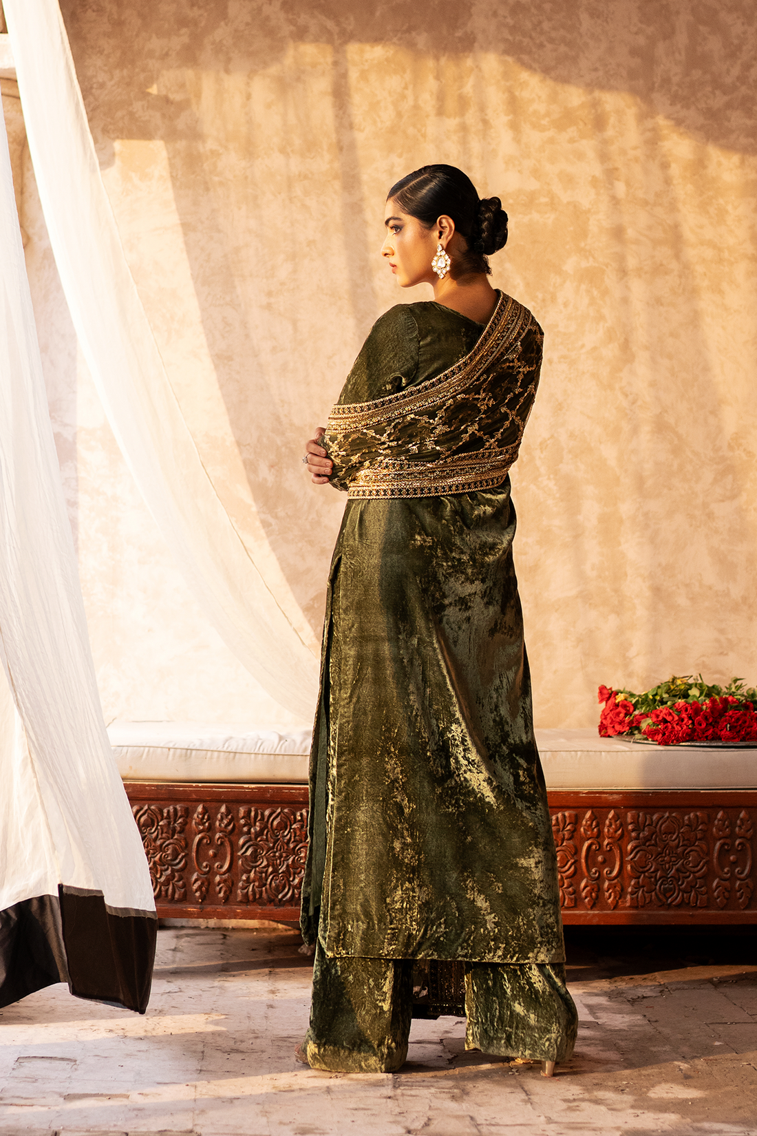 Erum Khan | Sakhiyan Formals | HENA by Erum Khan - Designer Dress - Type: Formal - Available at Libayah - 100% Original