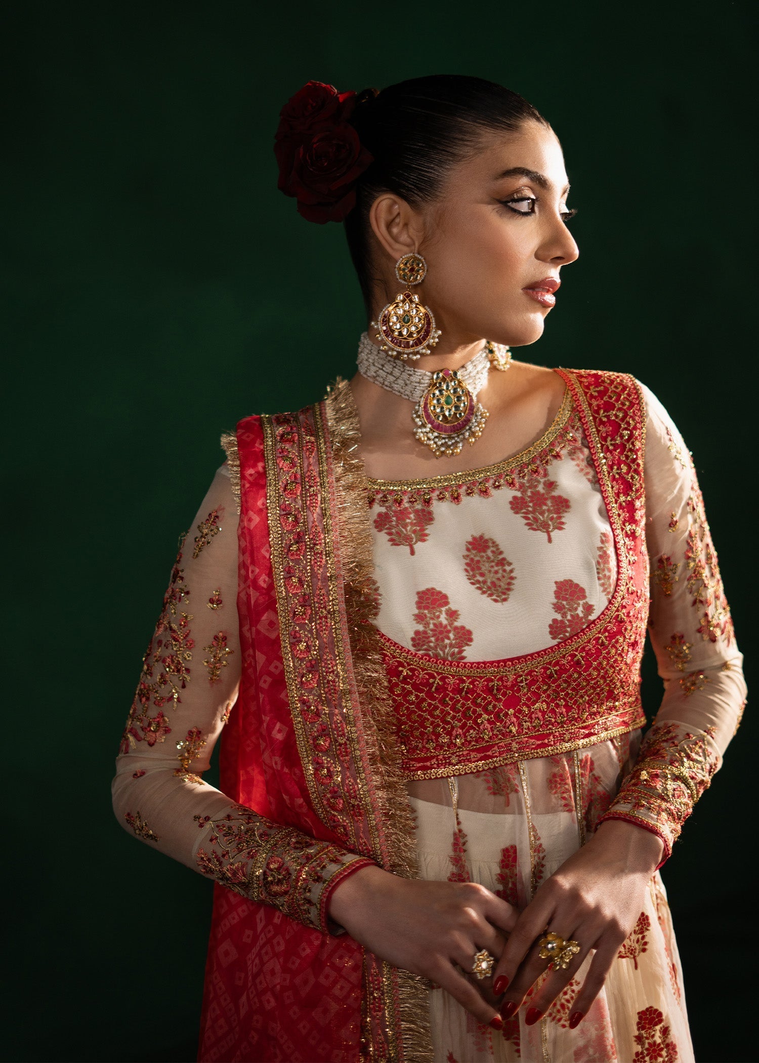 Maria Osama Khan | Jashan Pret | Noor-e-Jashan by Maria Osama Khan - Designer Dress - Type: Ladies Clothes - Available at Libayah - 100% Original