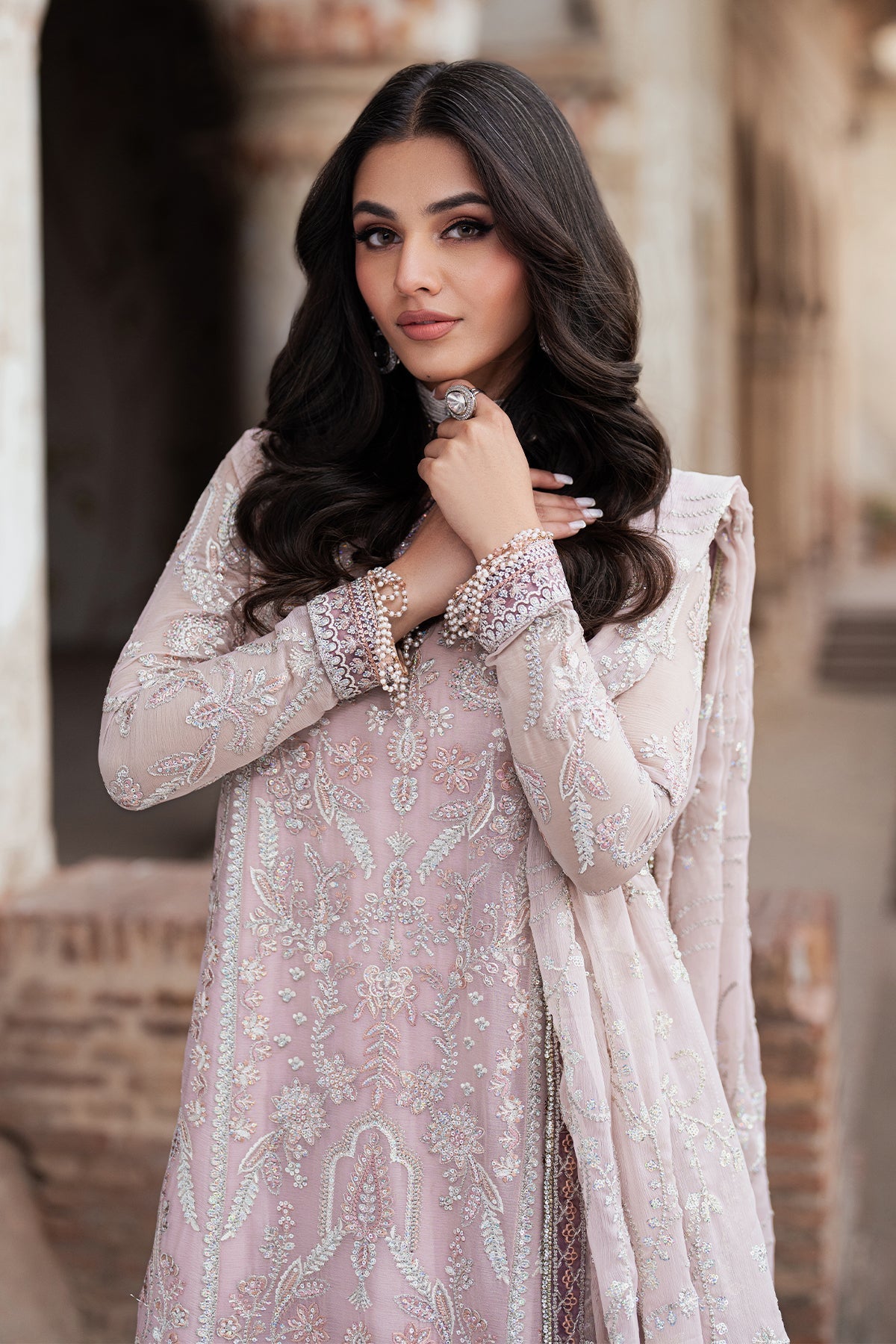 Zarif | Shehnai Luxury Wedding Edit | MANARA by Zarif - Designer Dress - Type: Ladies Clothes - Available at Libayah - 100% Original