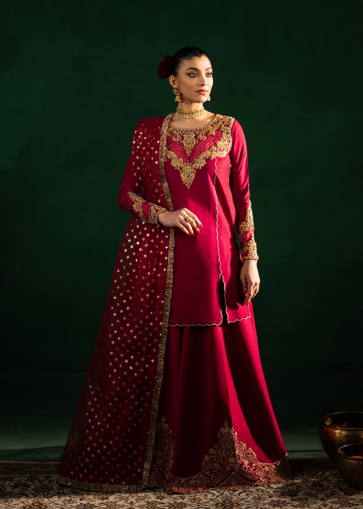 Maria Osama Khan | Jashan Pret | Naqsh-e-Jashan by Maria Osama Khan - Designer Dress - Type: Ladies Clothes - Available at Libayah - 100% Original