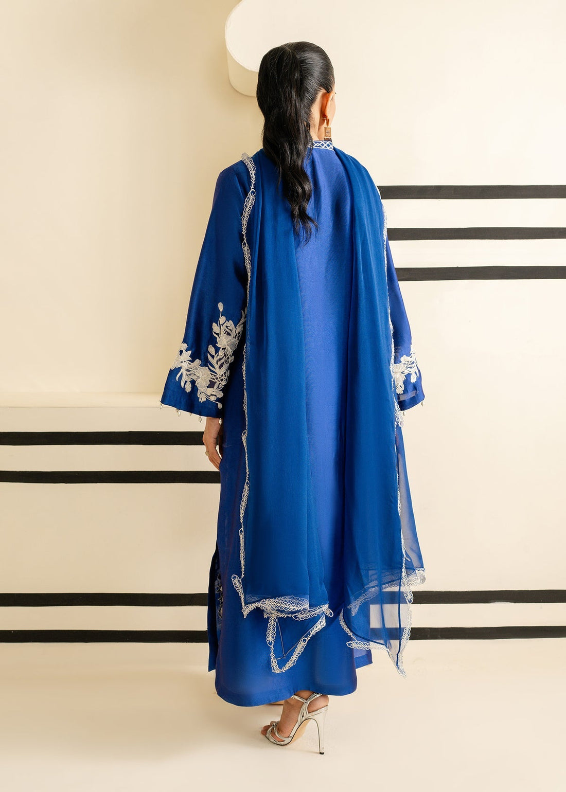 Mahgul | Nooreh Luxe | Sapphire Vine by Mahgul - Designer Dress - Type: Ladies Clothes - Available at Libayah - 100% Original