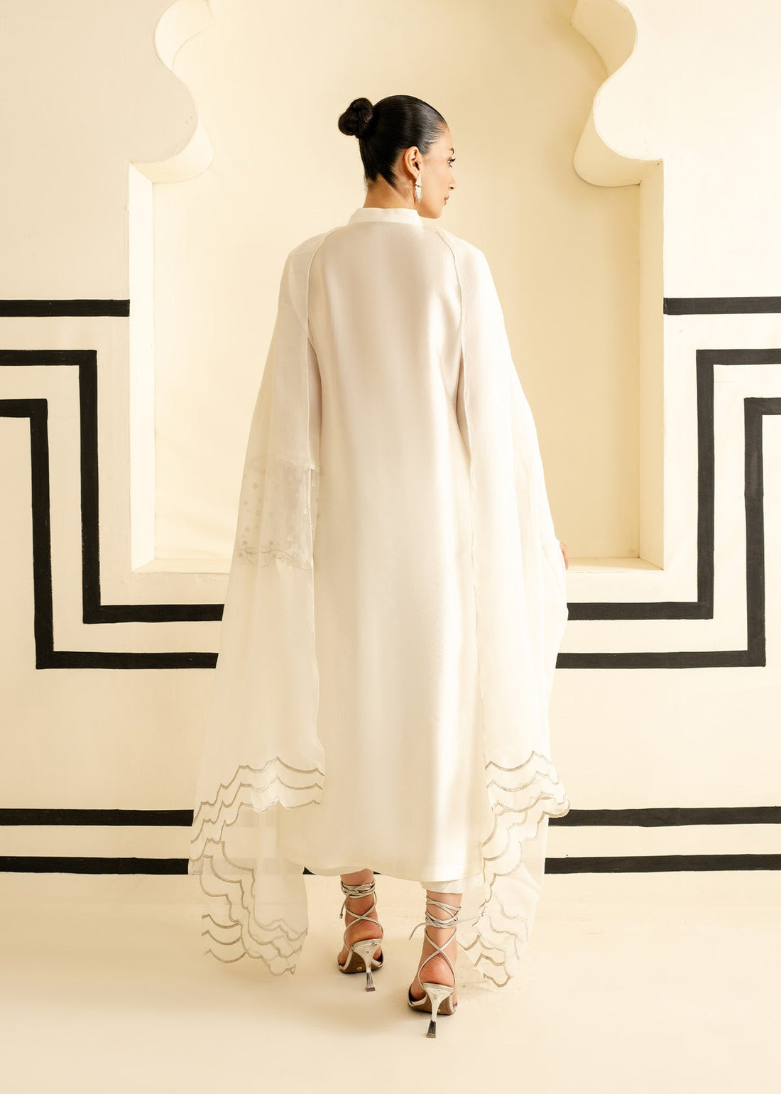Mahgul | Nooreh Luxe | Ivory Grace by Mahgul - Designer Dress - Type: Ladies Clothes - Available at Libayah - 100% Original