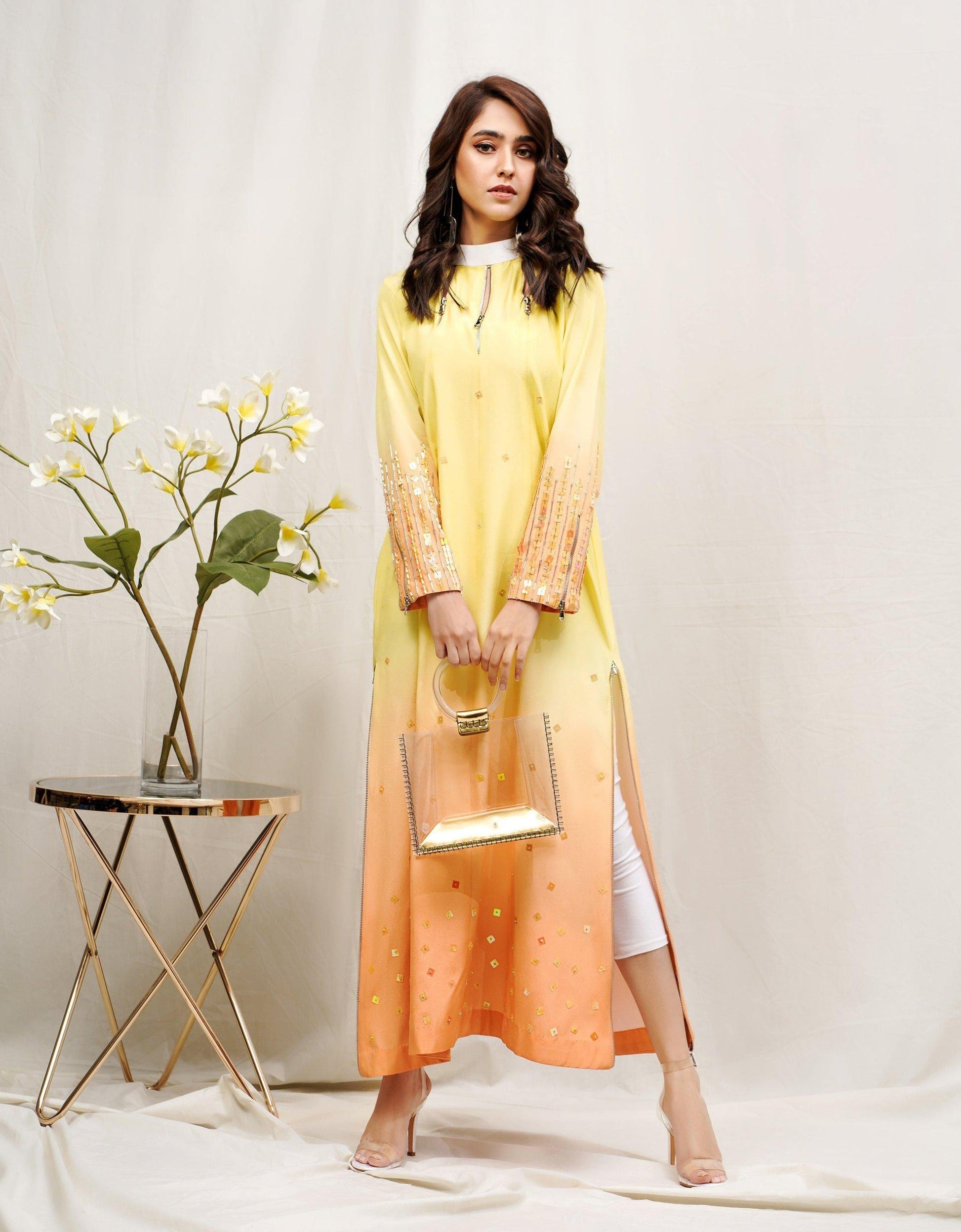 Hana | Rococo Ready to Wear | Tuscan Sunset- (ROCOB- 03) by Hana - Designer Dress - Type: Ladies Clothes - Available at Libayah - 100% Original