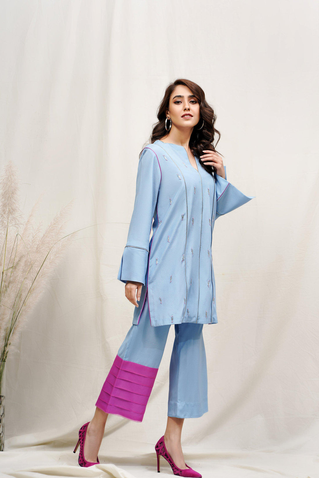 Hana | Rococo Ready to Wear | Flawless Fuschia (ROCOB-06) by Hana - Designer Dress - Type: Ladies Clothes - Available at Libayah - 100% Original