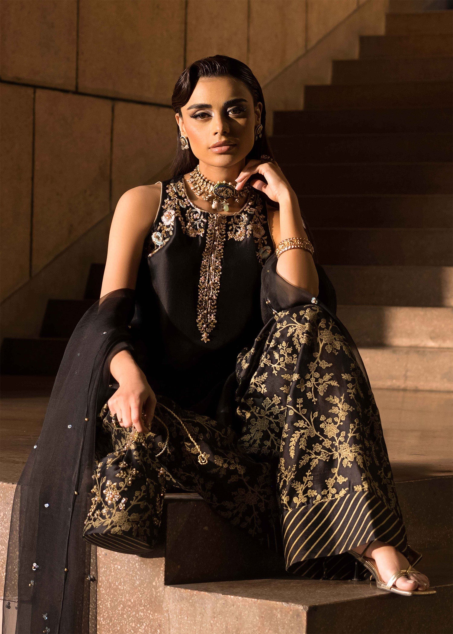 Mahum Asad | Dream a Little Dream of Me | Exposed by Mahum Asad - Designer Dress - Type: Ladies Clothes - Available at Libayah - 100% Original