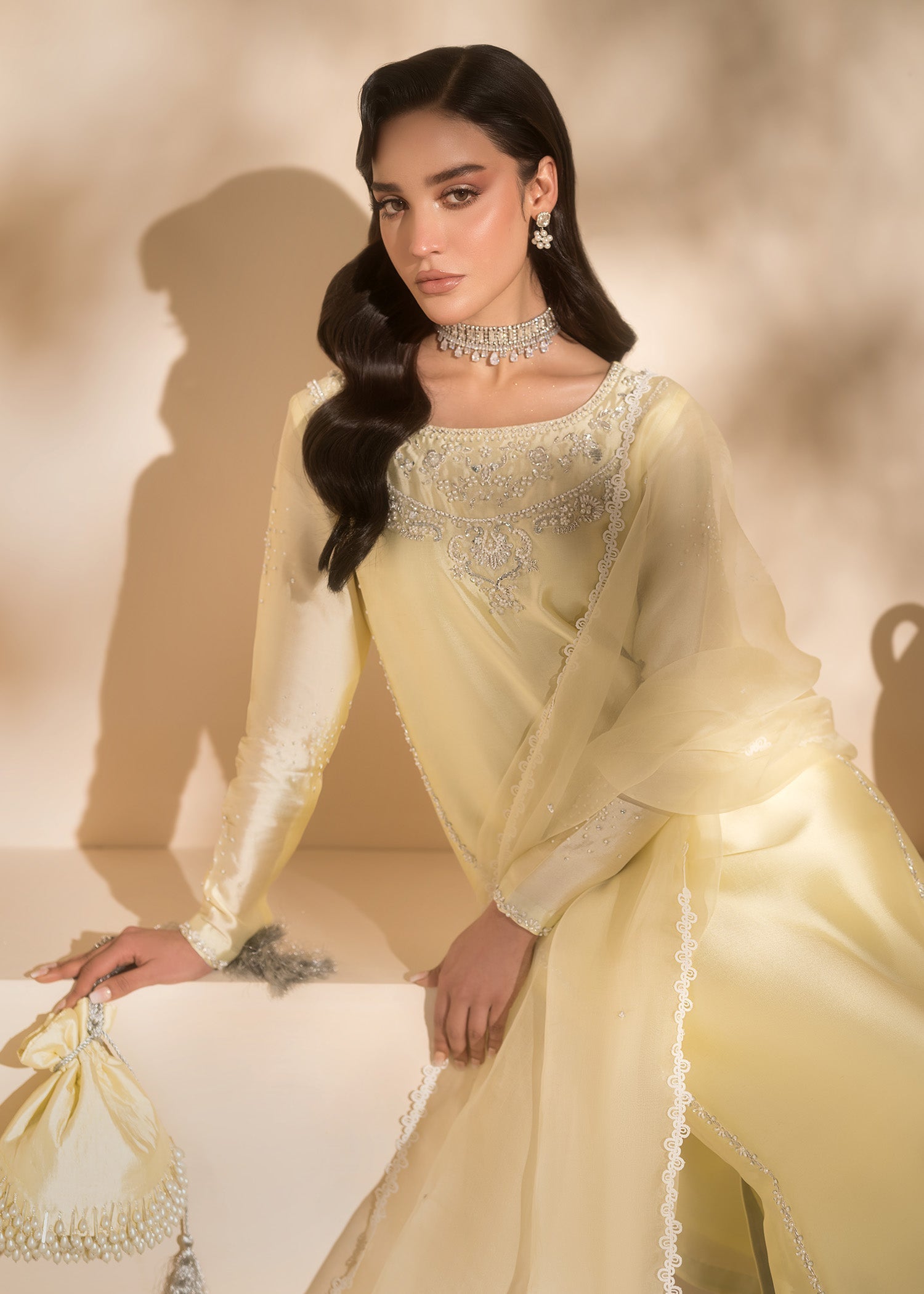 Mahum Asad | Breaking the Bar | Lolita by Mahum Asad - Designer Dress - Type: Ladies Clothes - Available at Libayah - 100% Original