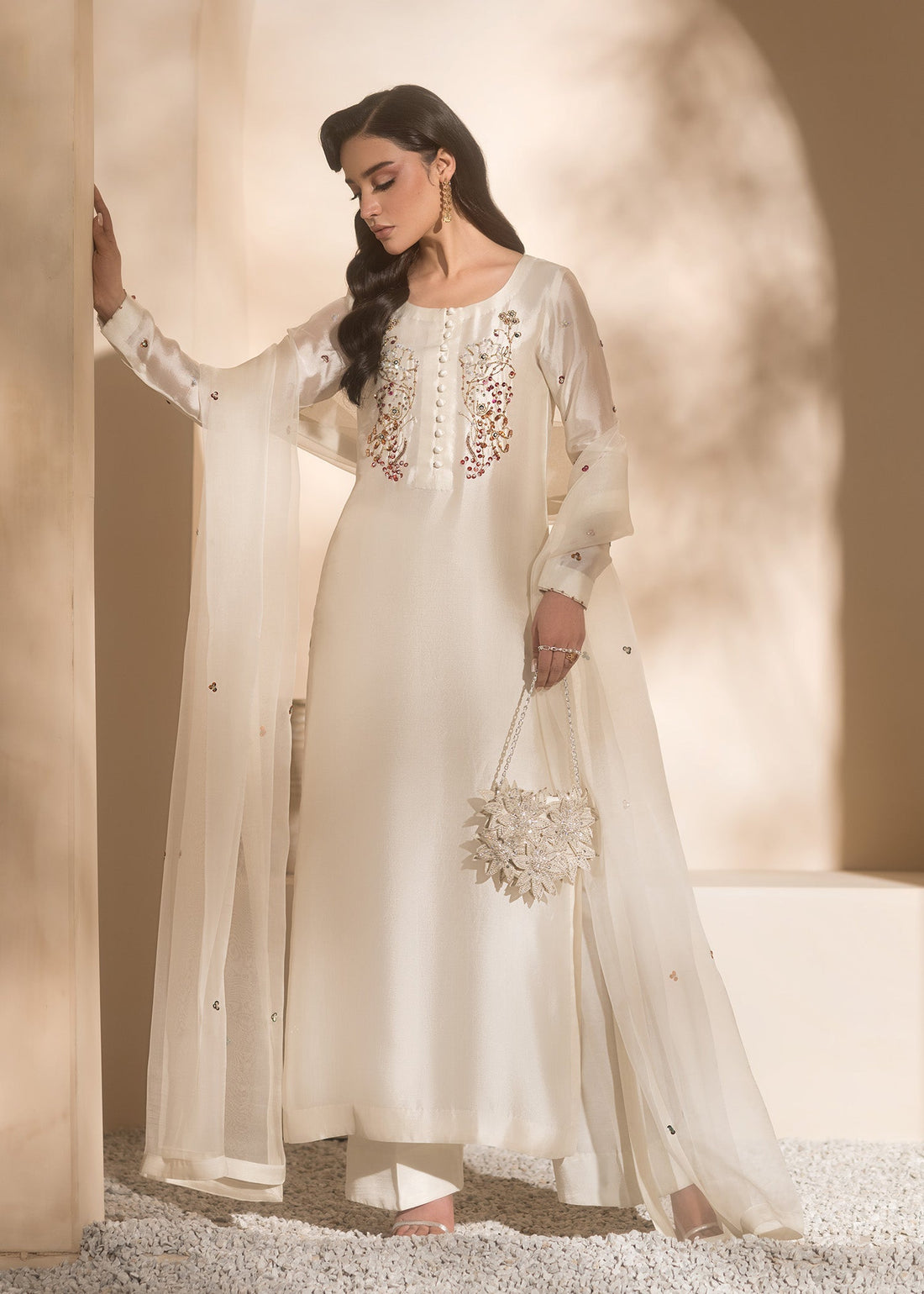 Mahum Asad | Breaking the Bar | Gloss by Mahum Asad - Designer Dress - Type: Ladies Clothes - Available at Libayah - 100% Original