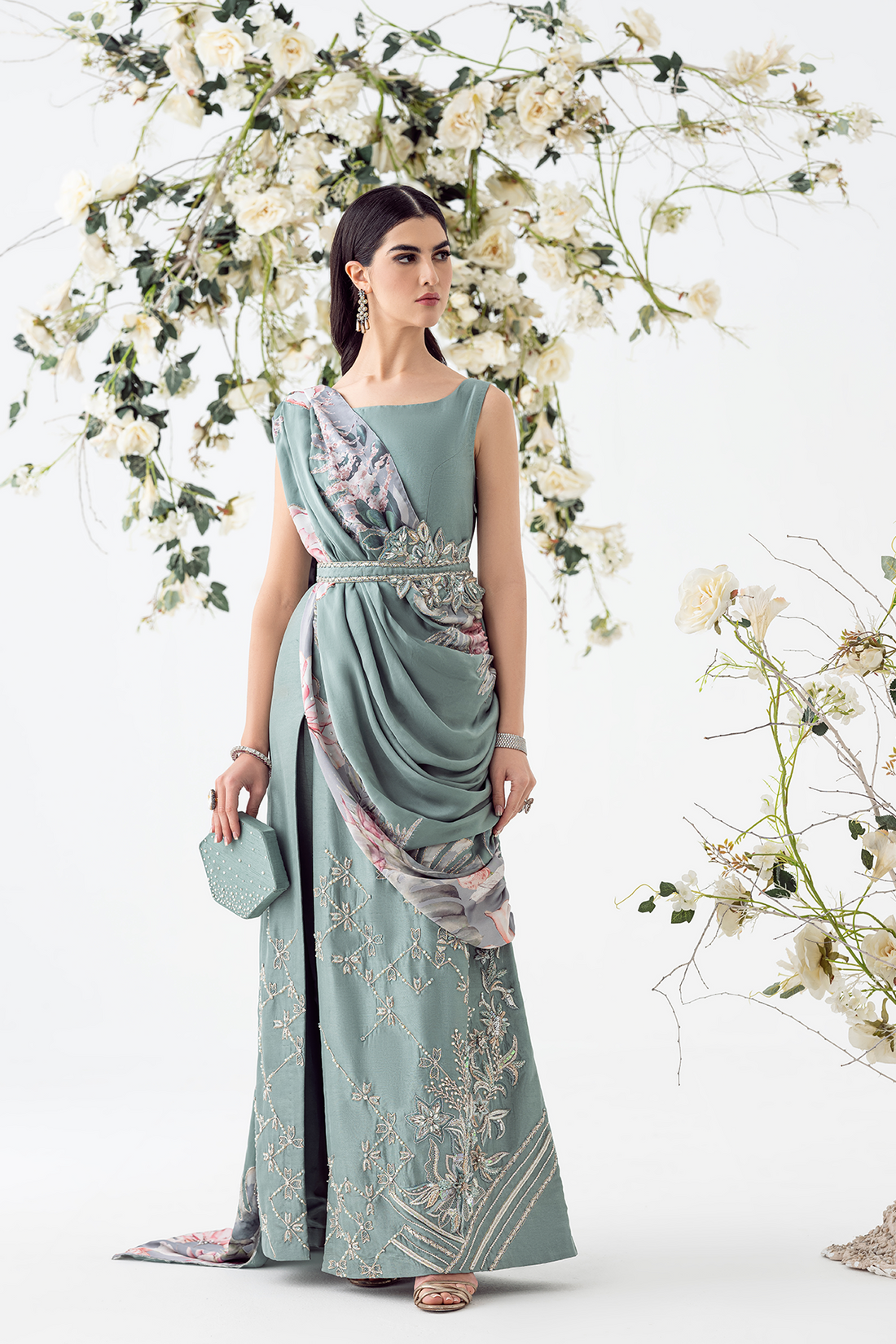 Ayesha and Usman | Balcony Luxury Pret | WILD DOVE by Ayesha and Usman - Designer Dress - Type: Ladies Clothes - Available at Libayah - 100% Original