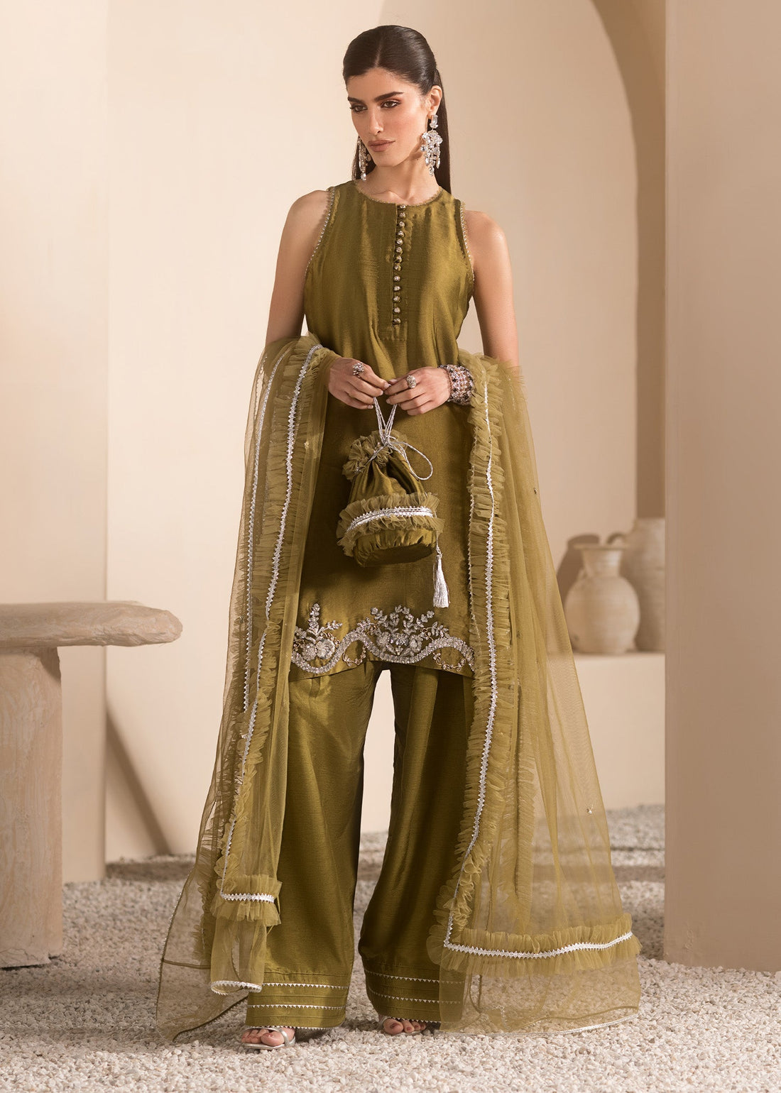 Mahum Asad | Breaking the Bar | Autumn by Mahum Asad - Designer Dress - Type: Ladies Clothes - Available at Libayah - 100% Original