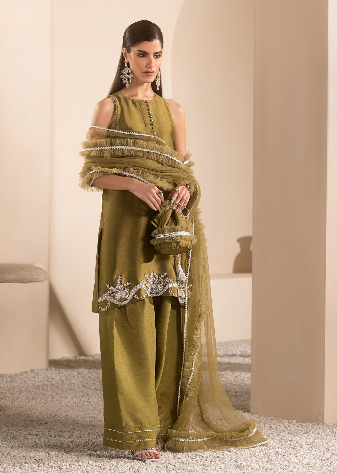Mahum Asad | Breaking the Bar | Autumn by Mahum Asad - Designer Dress - Type: Ladies Clothes - Available at Libayah - 100% Original