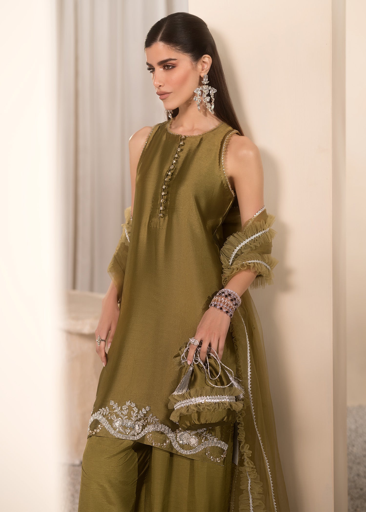 Mahum Asad | Breaking the Bar | Autumn by Mahum Asad - Designer Dress - Type: Ladies Clothes - Available at Libayah - 100% Original