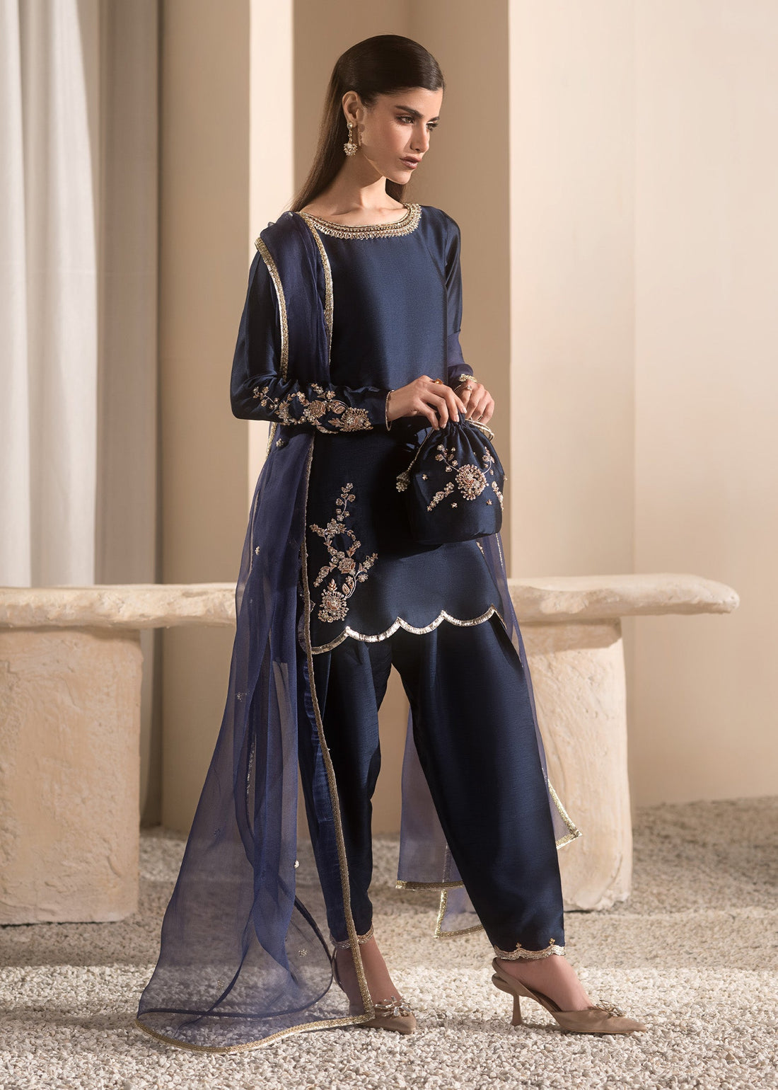 Mahum Asad | Breaking the Bar | Diva by Mahum Asad - Designer Dress - Type: Ladies Clothes - Available at Libayah - 100% Original