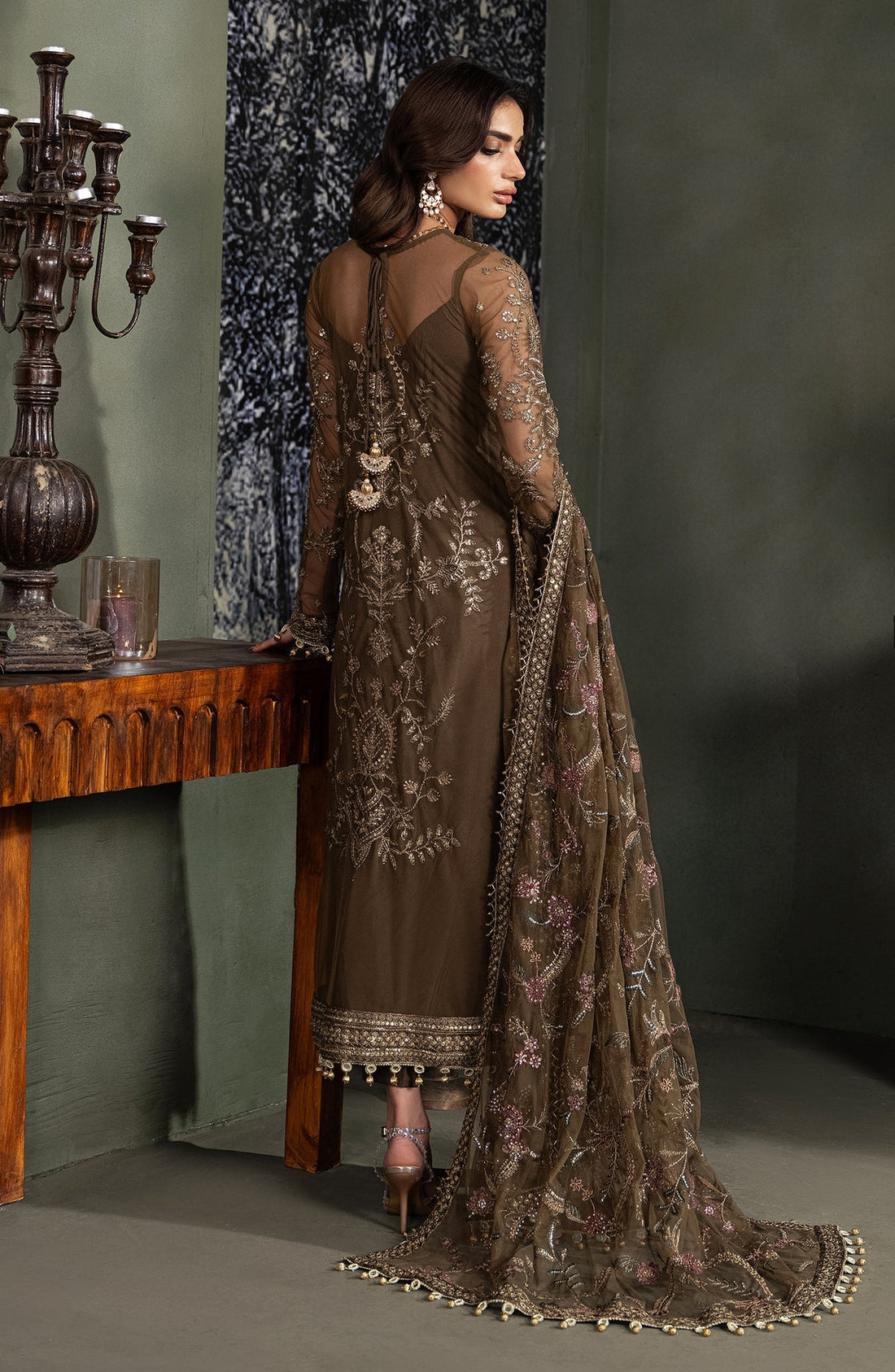 Zarif | Heritage Formals | ZHF 06 ZHALAY by Zarif - Designer Dress - Type: Ladies Clothes - Available at Libayah - 100% Original