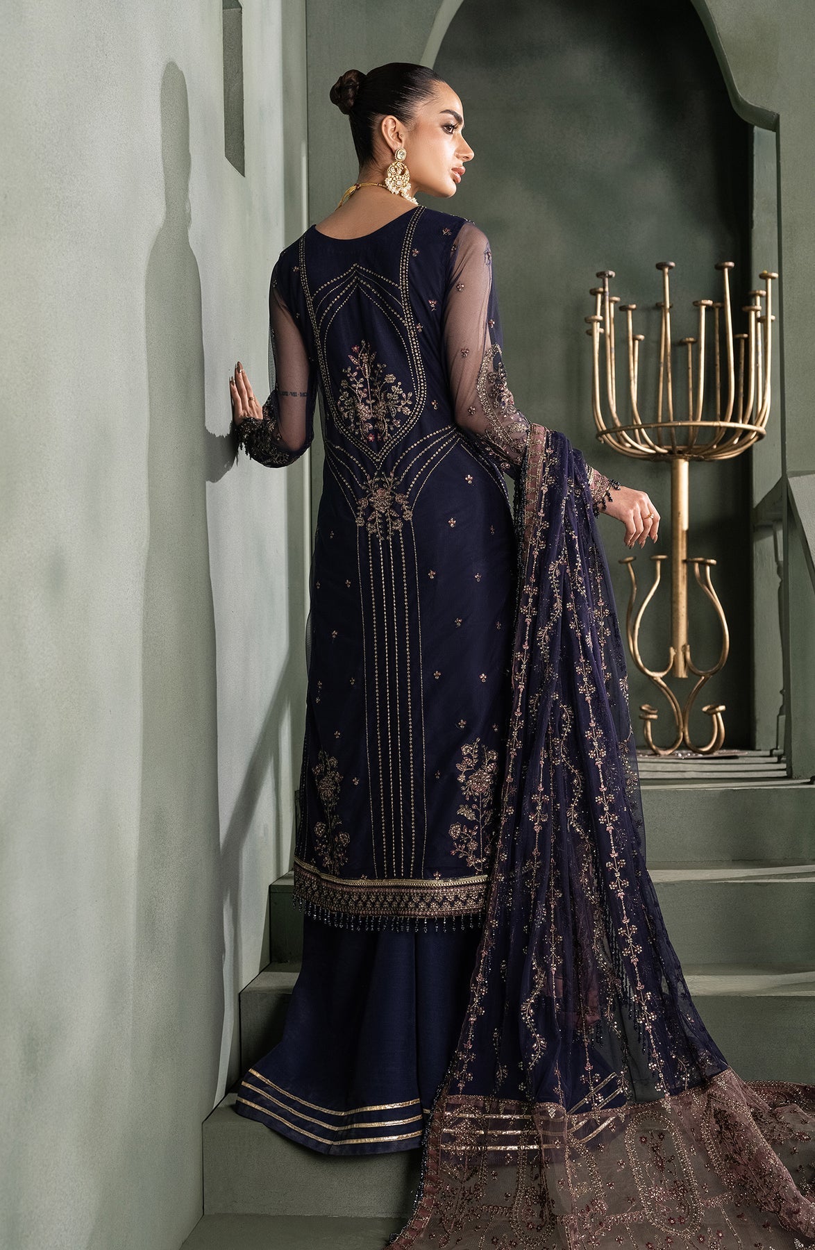 Zarif | Heritage Formals | ZHF 08 SIRENE by Zarif - Designer Dress - Type: Ladies Clothes - Available at Libayah - 100% Original