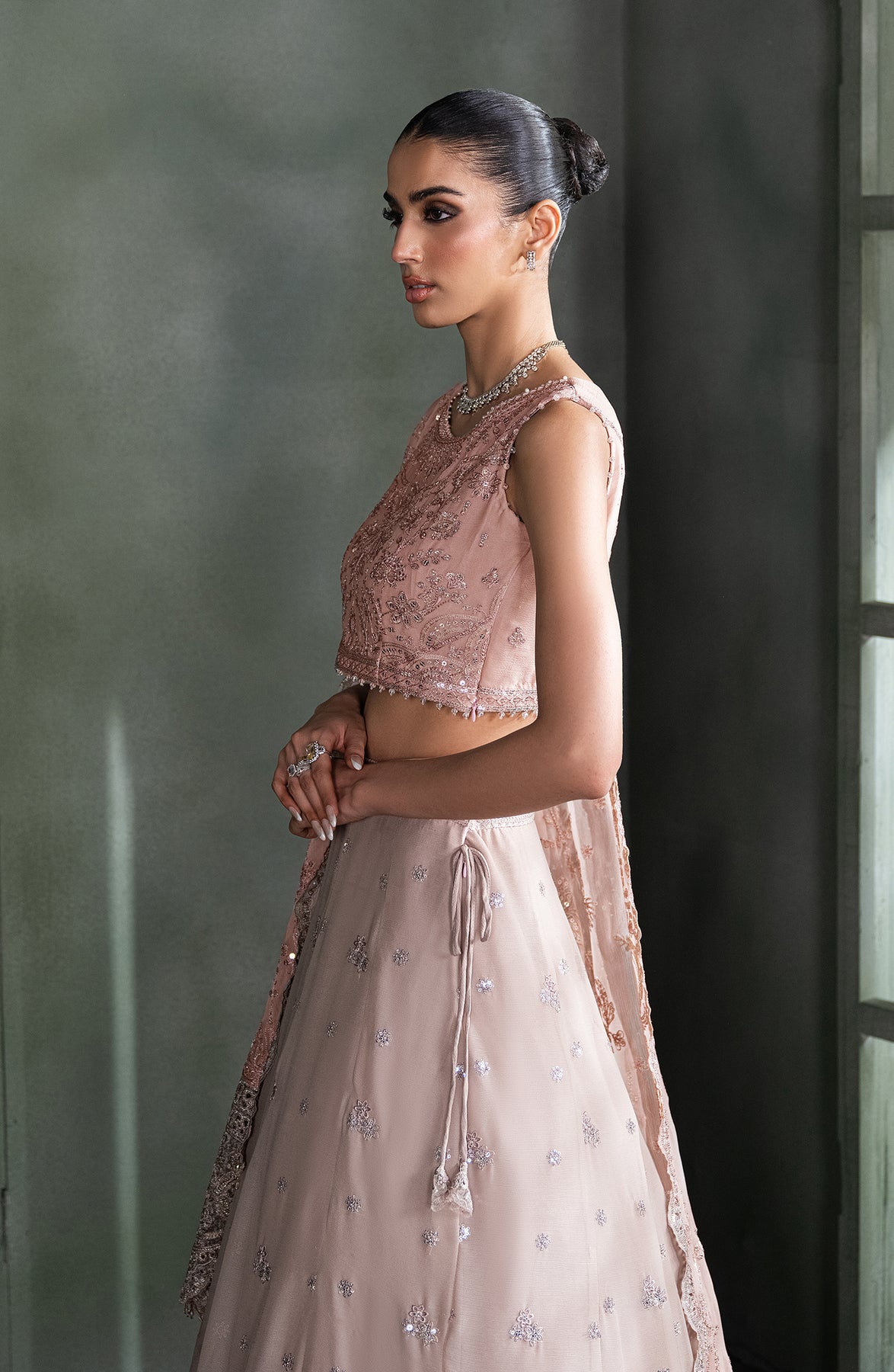 Zarif | Heritage Formals | ZHF 07 ELMIRA by Zarif - Designer Dress - Type: Ladies Clothes - Available at Libayah - 100% Original