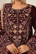 Raeesa Premium | Sheen Luxury Velvet | Poosh by Raeesa Premium - Designer Dress - Type: Ladies Clothes - Available at Libayah - 100% Original