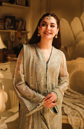 HSY | Rehana Wedding Formal | Falak - Embroidered Chiffon Ensemble by HSY - Designer Dress - Type: Ladies Clothes - Available at Libayah - 100% Original