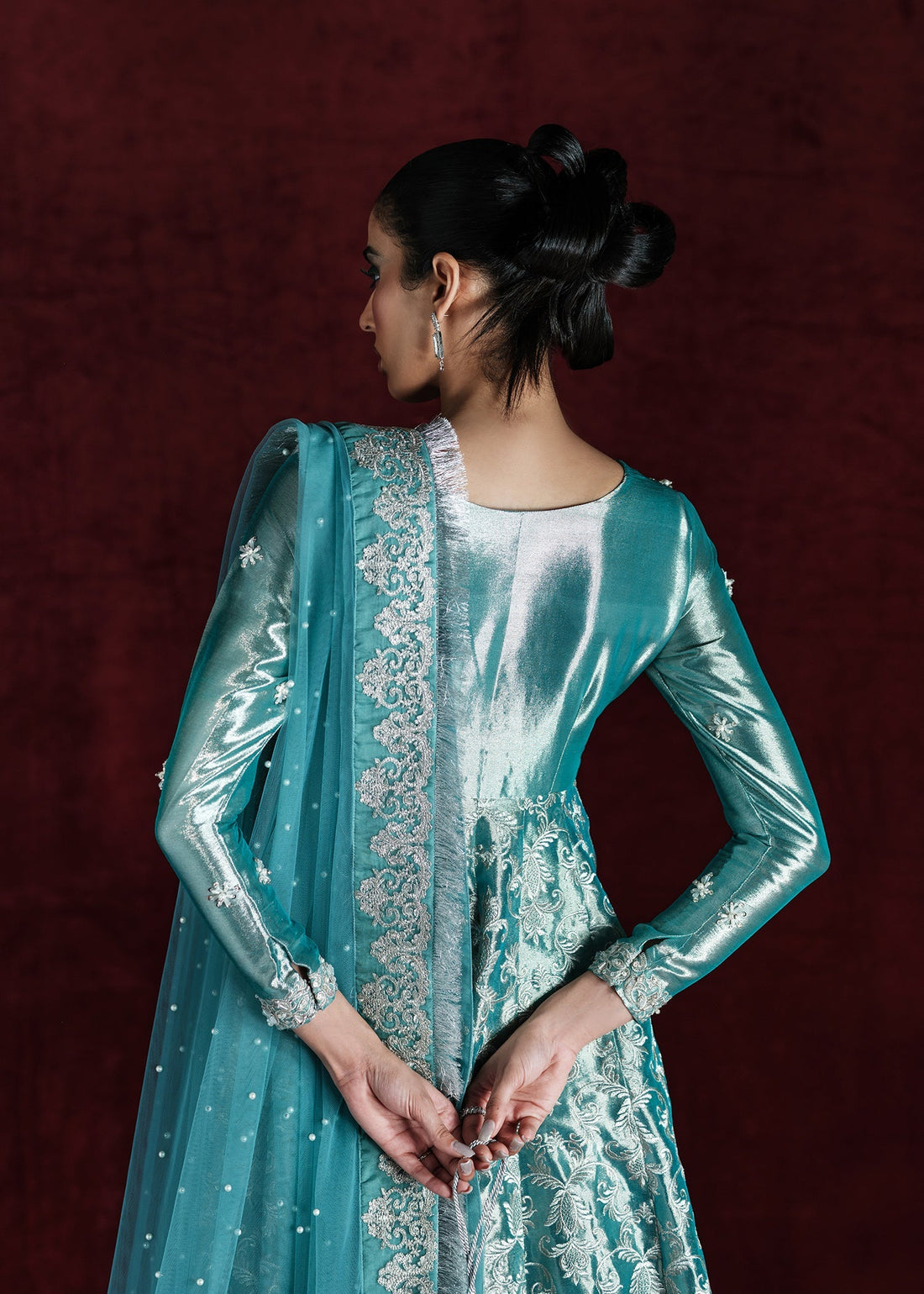 Mahum Asad | Soiree Formals | Zeina by Mahum Asad - Designer Dress - Type: Ladies Clothes - Available at Libayah - 100% Original