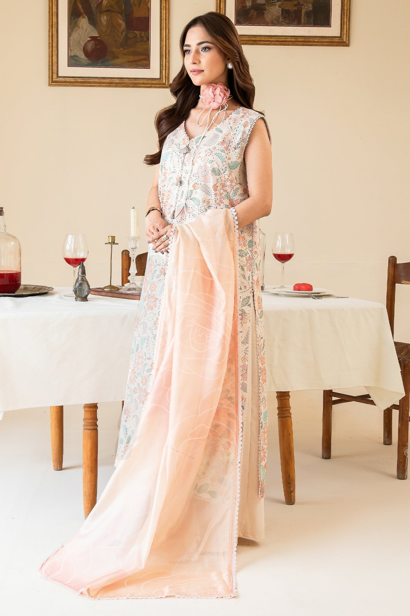 Faiza Faisal | Serene Lawn 24 | LEA by Faiza Faisal - Designer Dress - Type: Ladies Clothes - Available at Libayah - 100% Original