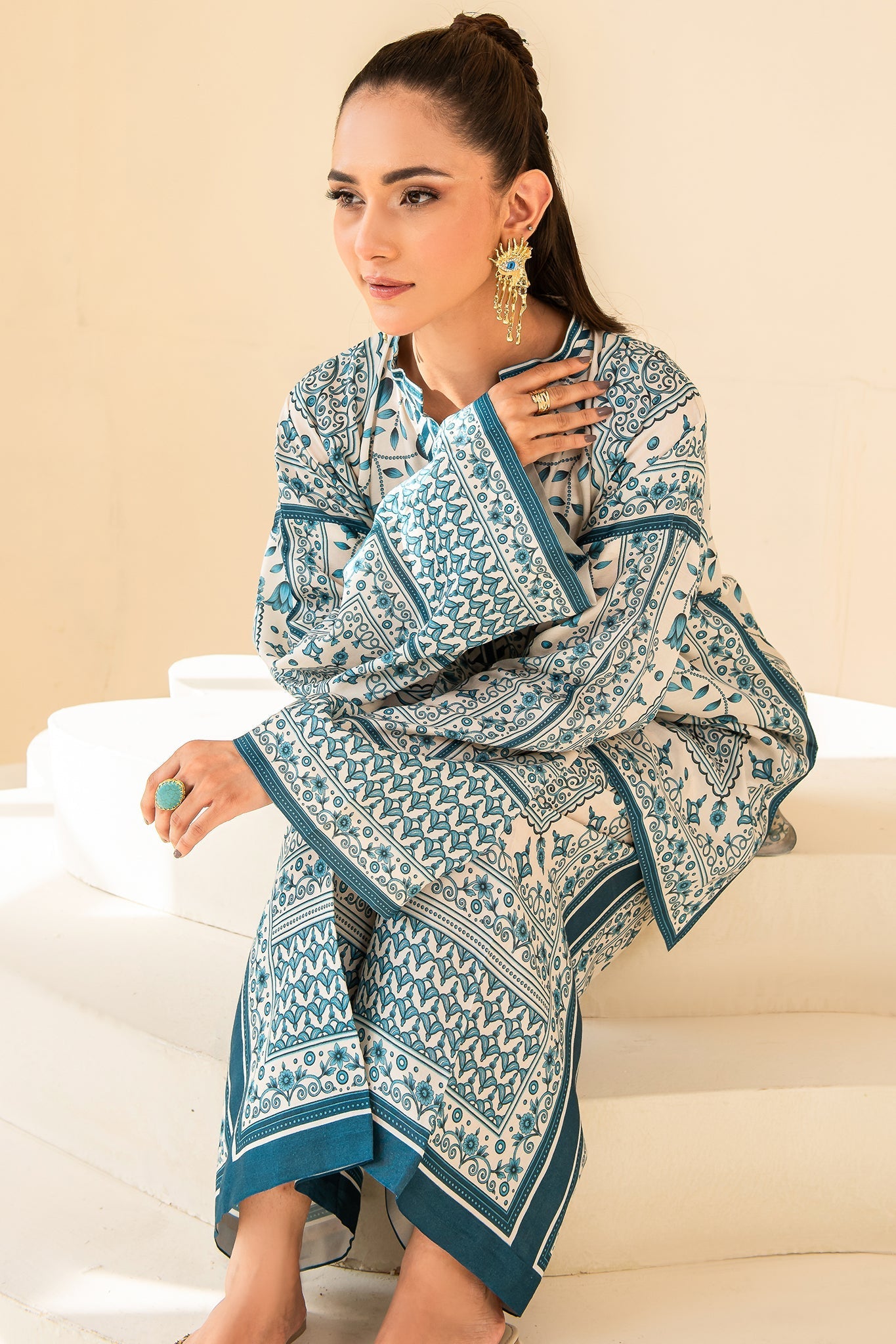 Faiza Faisal | Day Out | IVA by Faiza Faisal - Designer Dress - Type: Ladies Clothes - Available at Libayah - 100% Original