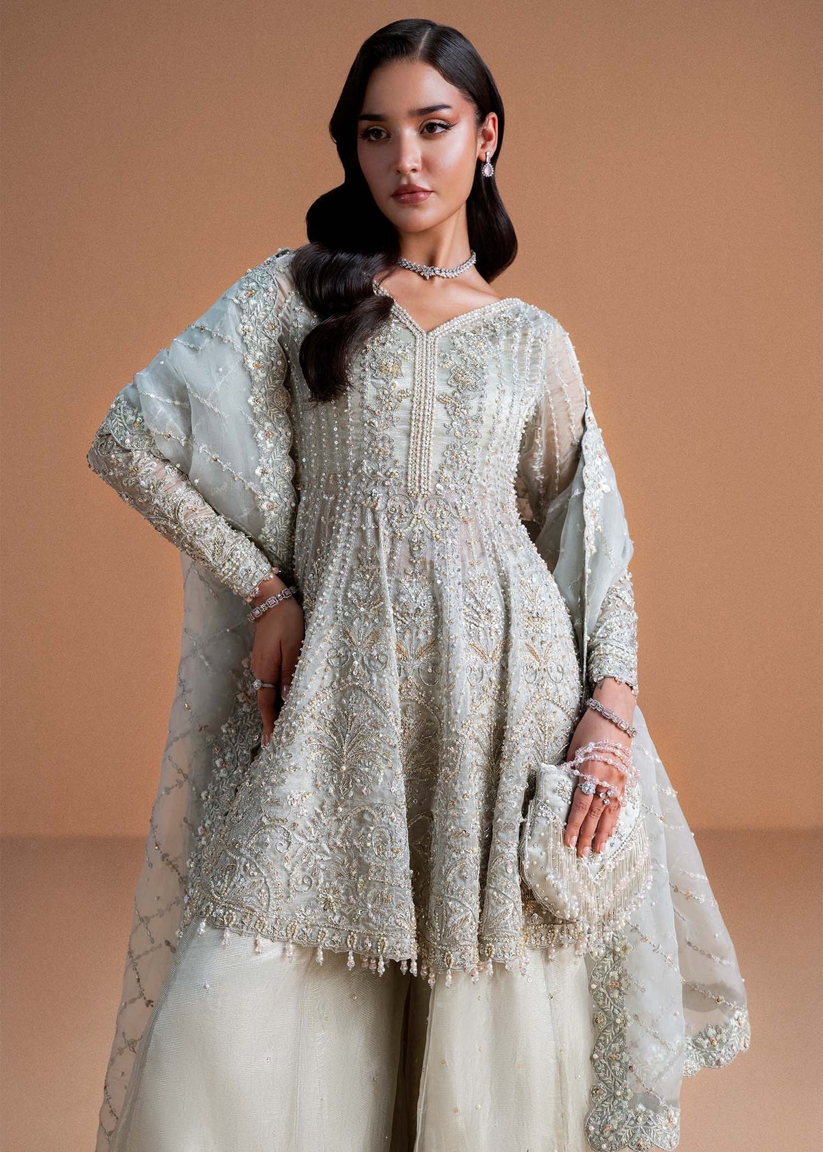 Kanwal Malik | Nysa Luxury Pret 25 | Mahira by Kanwal Malik - Designer Dress  - Type : Ladies Clothes - Available at Libayah - 100% Original 