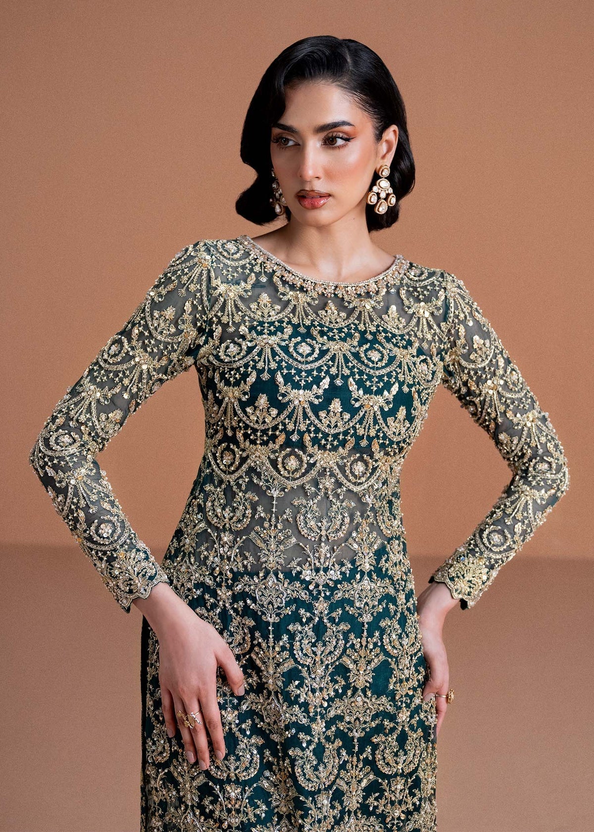 Kanwal Malik | Nysa Luxury Pret 25 | Zaira by Kanwal Malik - Designer Dress  - Type : Ladies Clothes - Available at Libayah - 100% Original 