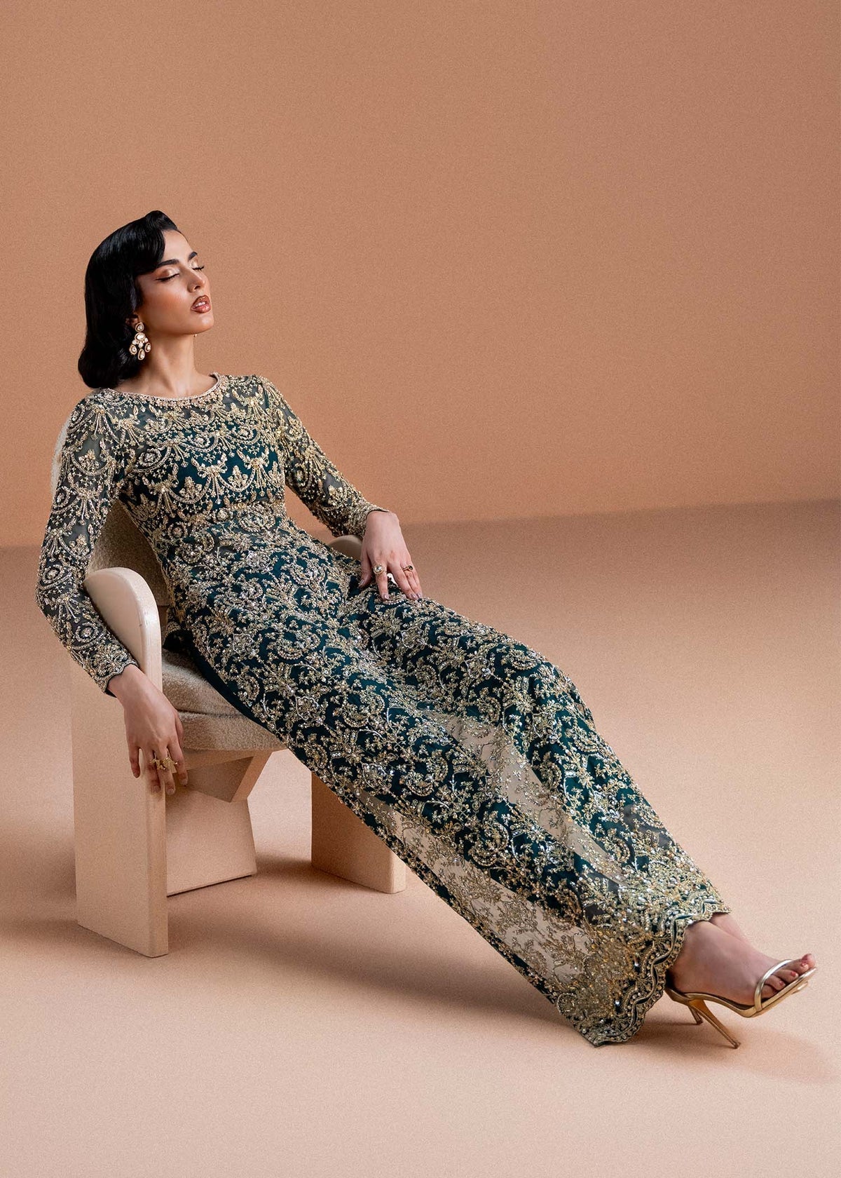Kanwal Malik | Nysa Luxury Pret 25 | Zaira by Kanwal Malik - Designer Dress  - Type : Ladies Clothes - Available at Libayah - 100% Original 