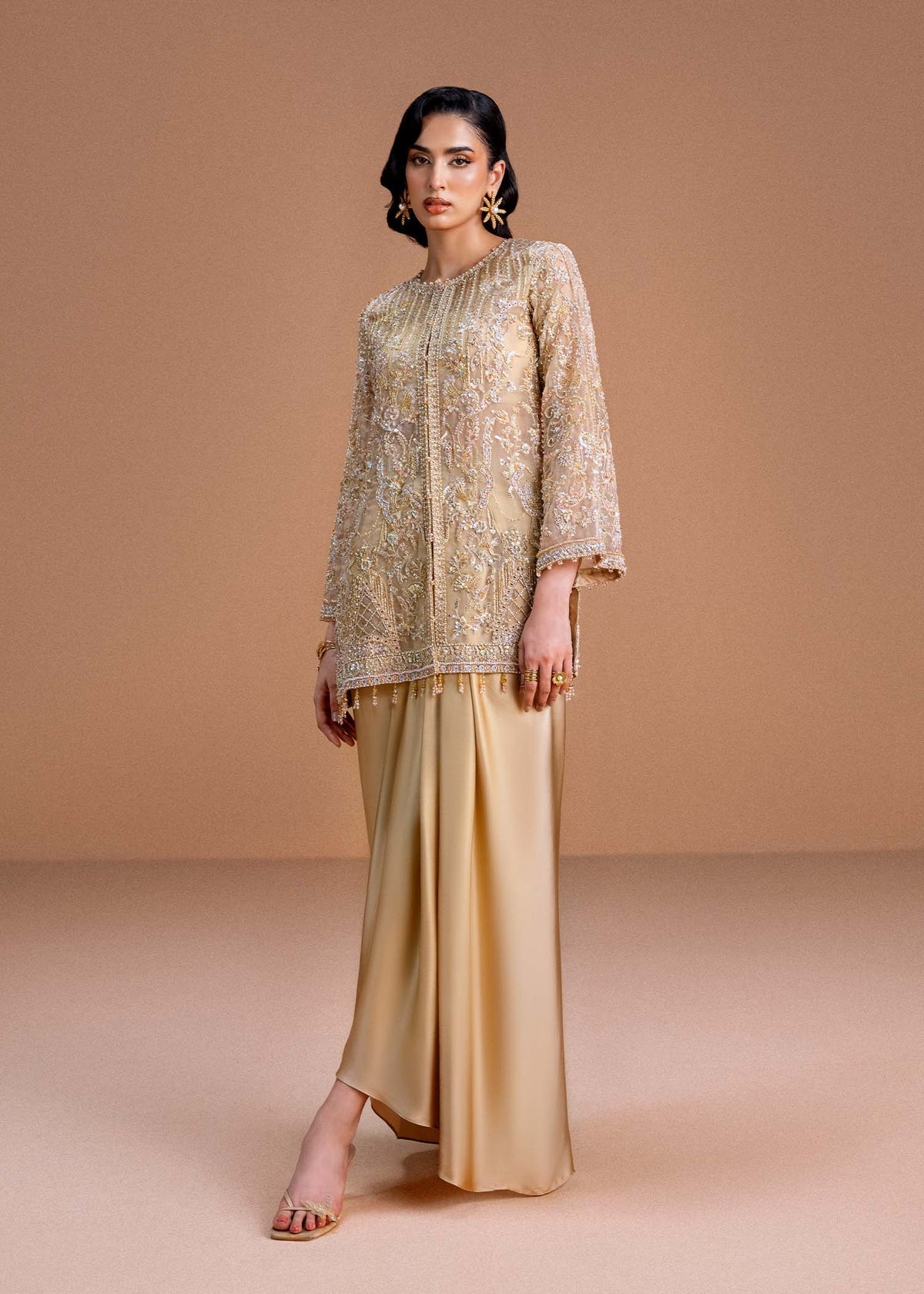 Kanwal Malik | Nysa Luxury Pret 25 | Aurelia by Kanwal Malik - Designer Dress  - Type : Ladies Clothes - Available at Libayah - 100% Original 