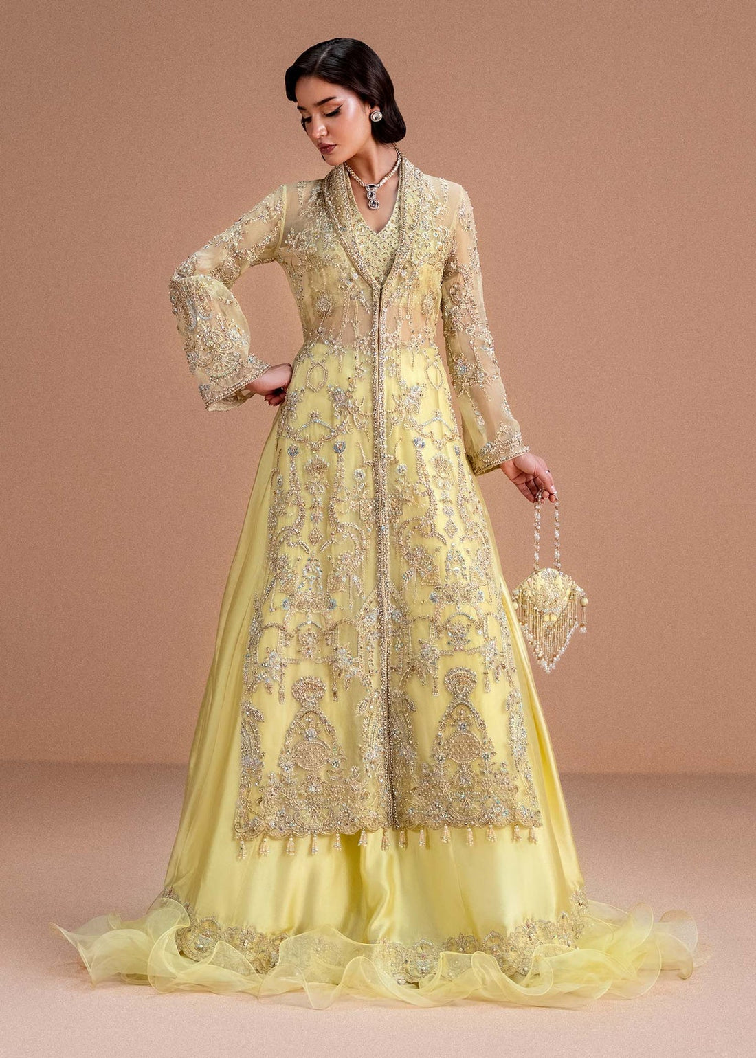 Kanwal Malik | Nysa Luxury Pret 25 |Meira by Kanwal Malik - Designer Dress  - Type : Ladies Clothes - Available at Libayah - 100% Original 