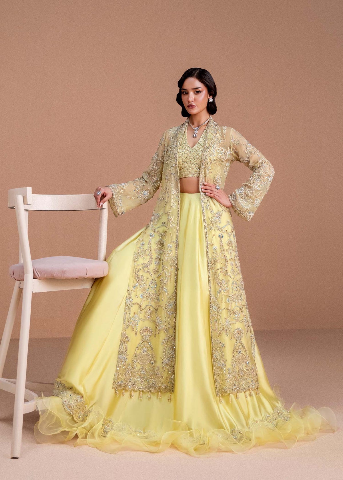 Kanwal Malik | Nysa Luxury Pret 25 |Meira by Kanwal Malik - Designer Dress  - Type : Ladies Clothes - Available at Libayah - 100% Original 