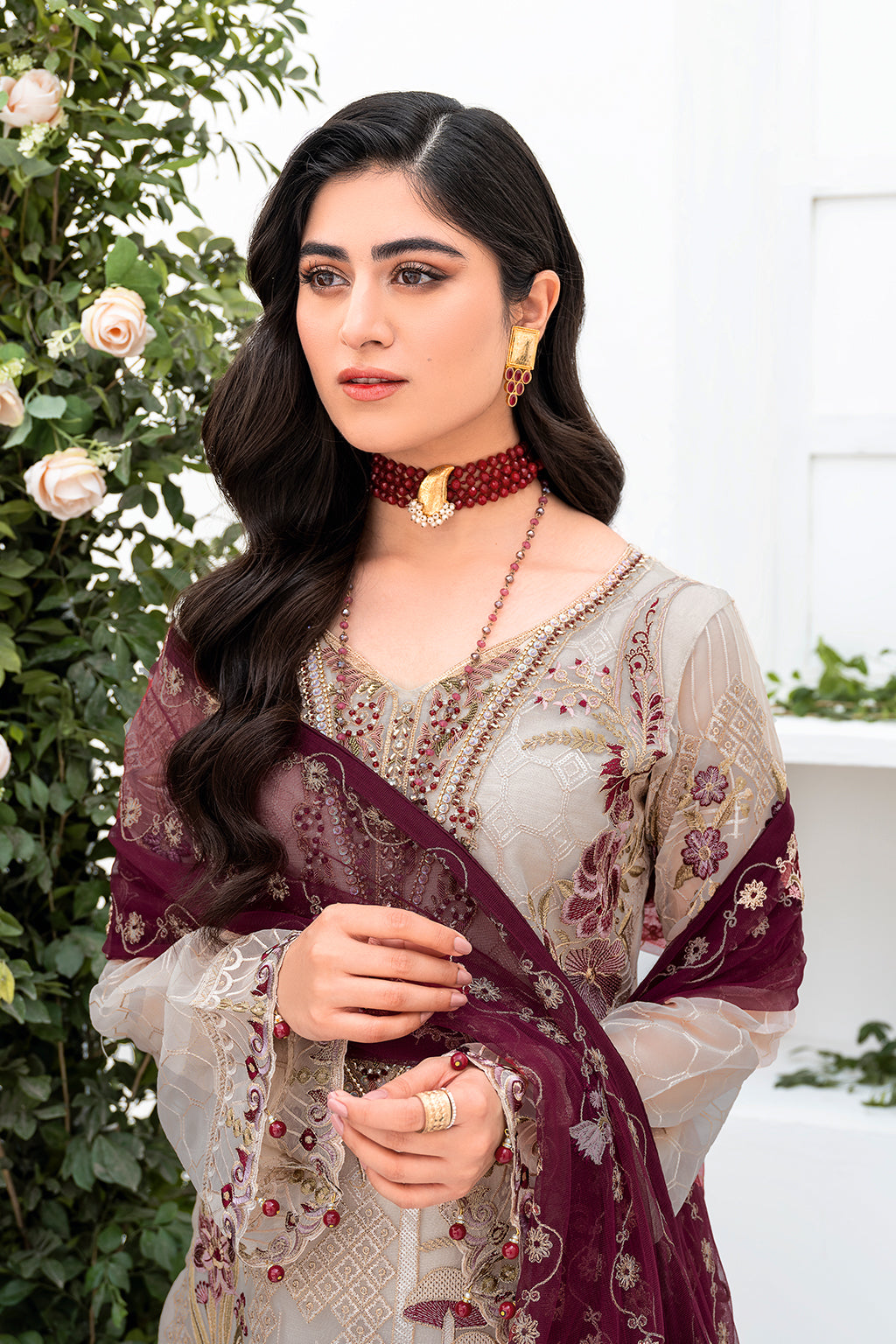 Ramsha | Minhal Organza Collection | M-806 by Ramsha - Designer Dress - Type: Ladies Clothes - Available at Libayah - 100% Original