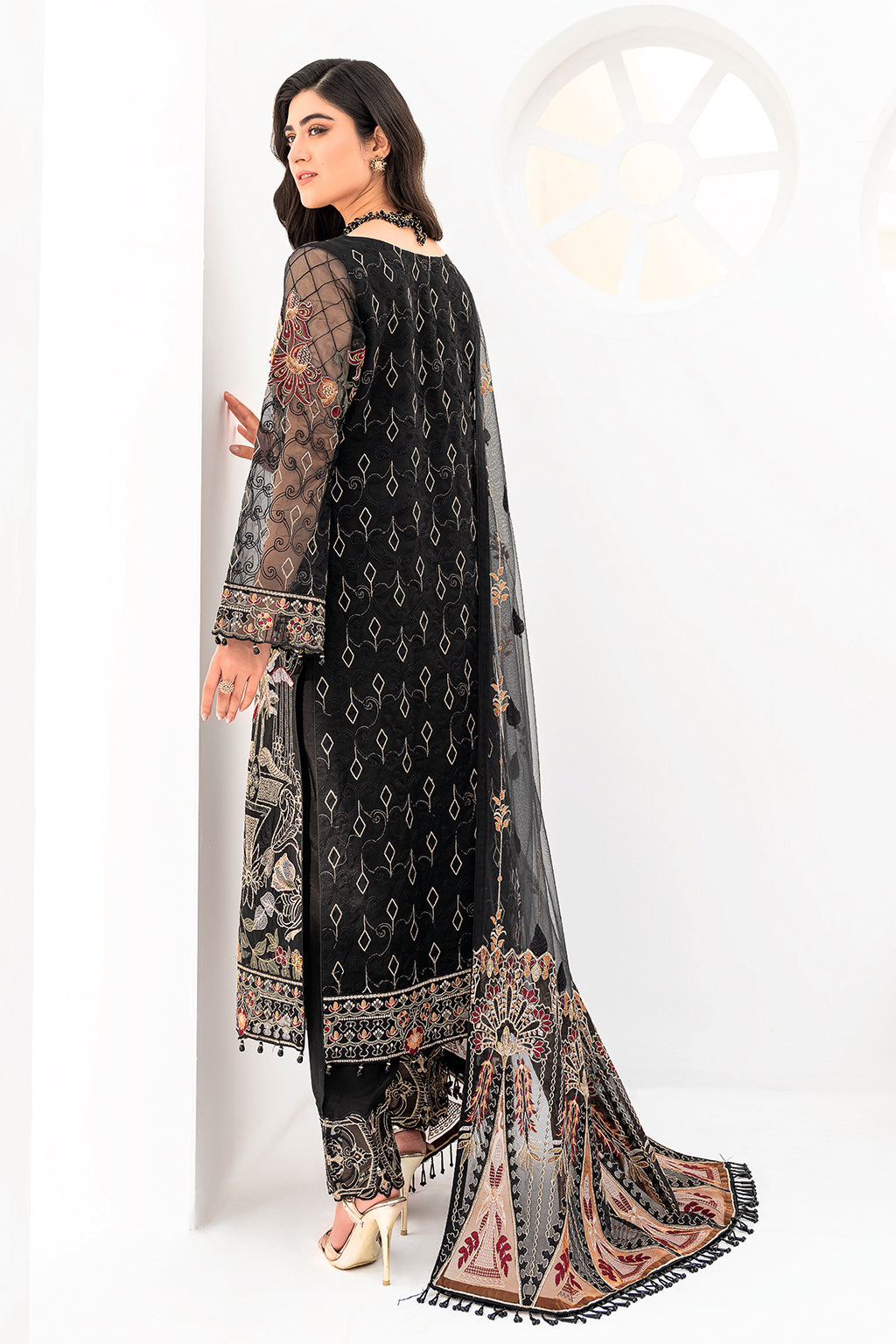 Ramsha | Minhal Organza Collection | M-803 by Ramsha - Designer Dress - Type: Ladies Clothes - Available at Libayah - 100% Original