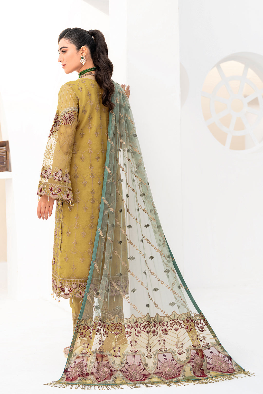 Ramsha | Minhal Organza Collection | M-805 by Ramsha - Designer Dress - Type: Ladies Clothes - Available at Libayah - 100% Original