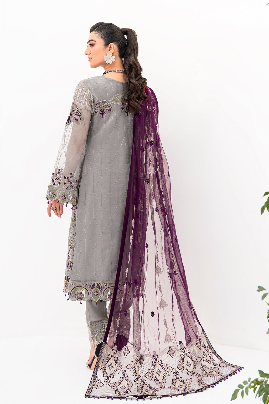Ramsha | Minhal Organza Collection | M-801 by Ramsha - Designer Dress - Type: Ladies Clothes - Available at Libayah - 100% Original