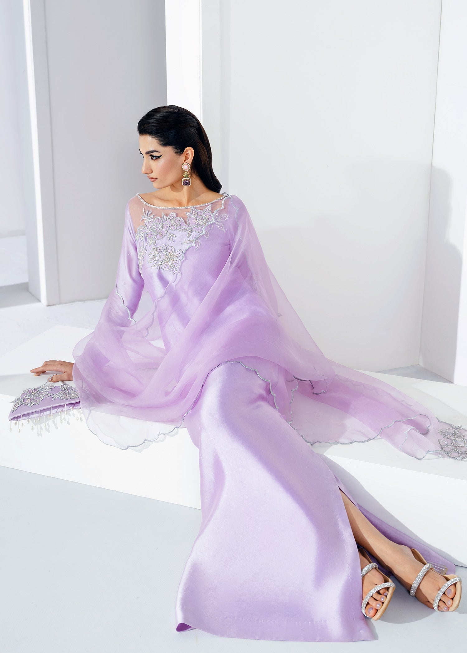 Mahum Asad | The Remix Edit | Trance by Mahum Asad - Designer Dress - Type: Ladies Clothes - Available at Libayah - 100% Original