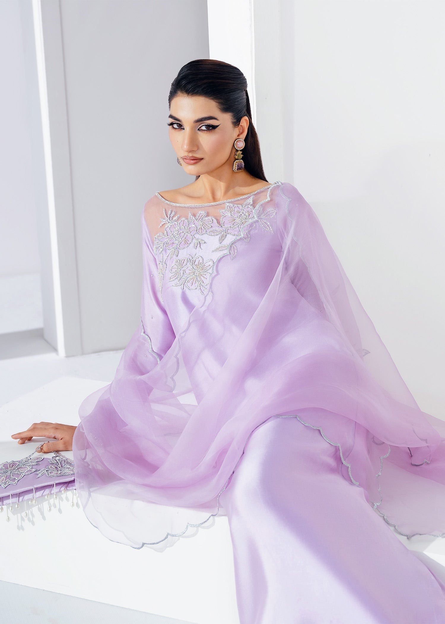 Mahum Asad | The Remix Edit | Trance by Mahum Asad - Designer Dress - Type: Ladies Clothes - Available at Libayah - 100% Original