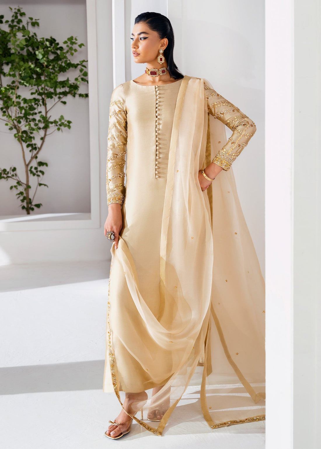 Mahum Asad | The Remix Edit | Jazz by Mahum Asad - Designer Dress - Type: Ladies Clothes - Available at Libayah - 100% Original