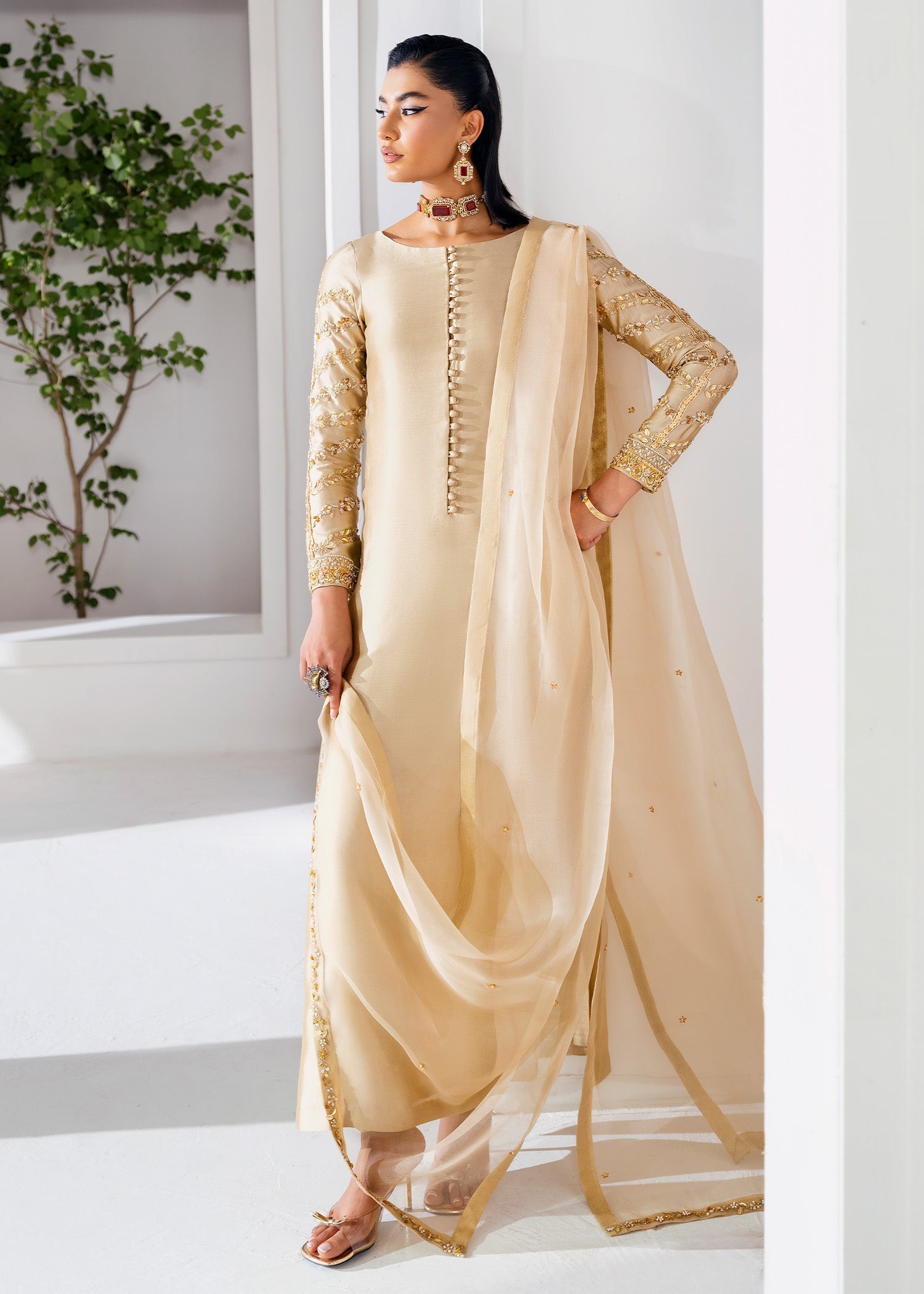 Mahum Asad | The Remix Edit | Jazz by Mahum Asad - Designer Dress - Type: Ladies Clothes - Available at Libayah - 100% Original