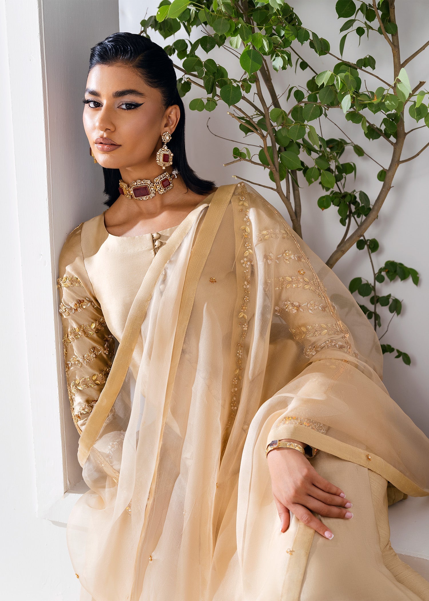 Mahum Asad | The Remix Edit | Jazz by Mahum Asad - Designer Dress - Type: Ladies Clothes - Available at Libayah - 100% Original