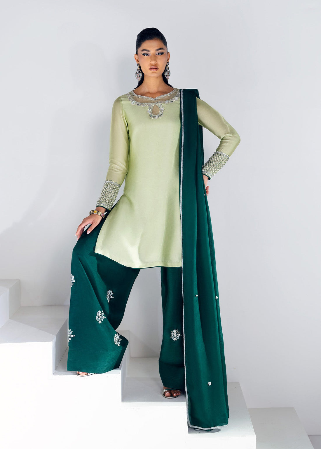 Mahum Asad | The Remix Edit | Salsa by Mahum Asad - Designer Dress - Type: Ladies Clothes - Available at Libayah - 100% Original