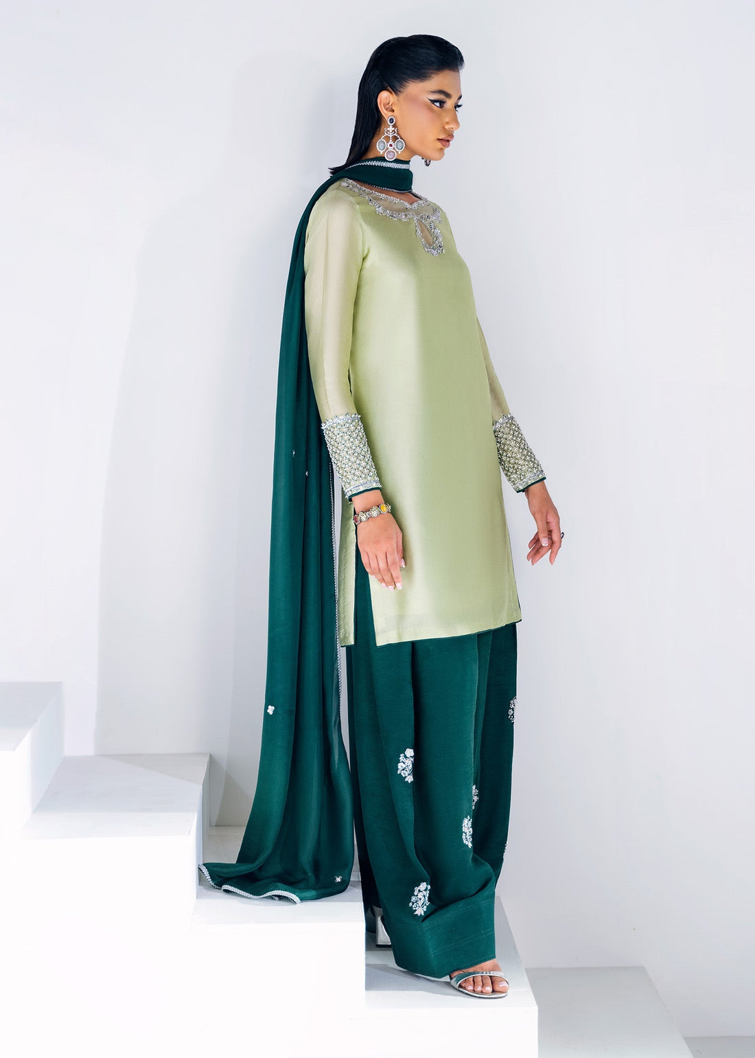 Mahum Asad | The Remix Edit | Salsa by Mahum Asad - Designer Dress - Type: Ladies Clothes - Available at Libayah - 100% Original