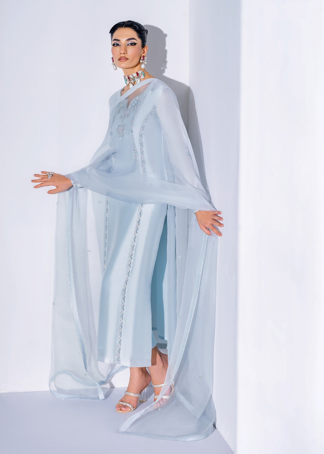 Mahum Asad | The Remix Edit | Indie by Mahum Asad - Designer Dress - Type: Ladies Clothes - Available at Libayah - 100% Original