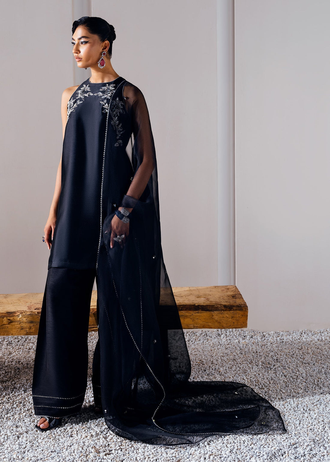 Mahum Asad | The Remix Edit | Rock by Mahum Asad - Designer Dress - Type: Ladies Clothes - Available at Libayah - 100% Original