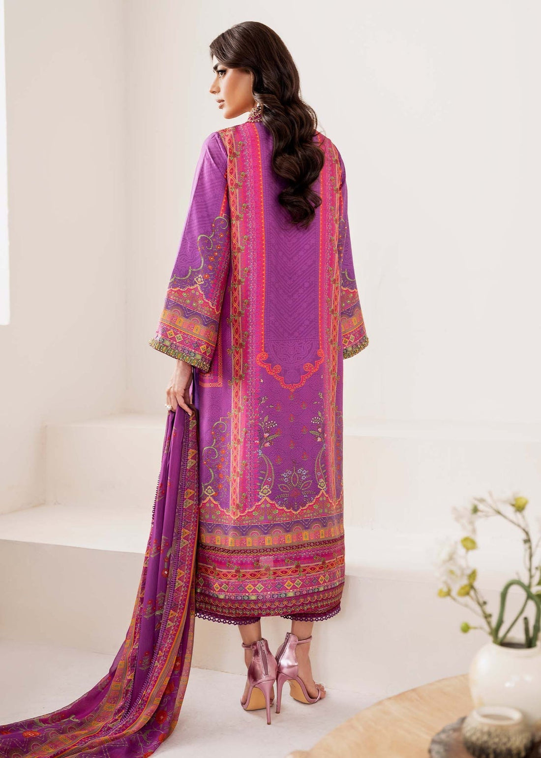 Kanwal Malik | Rosalia Silk Eid 25 | Giana by Kanwal Malik - Designer Dress - Type: Ladies Clothes - Available at Libayah - 100% Original